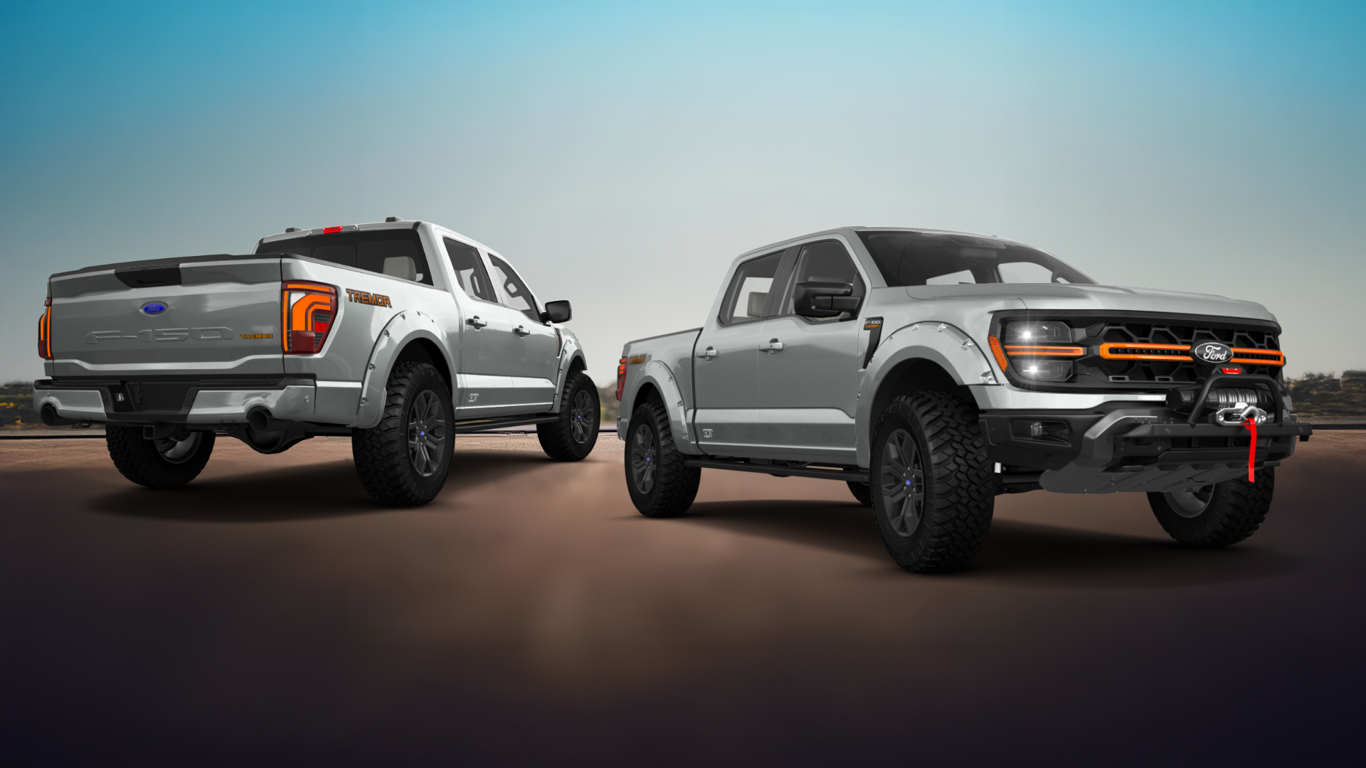 Ford F-150 SuperCrew 4 Door pickup truck 2024 Images