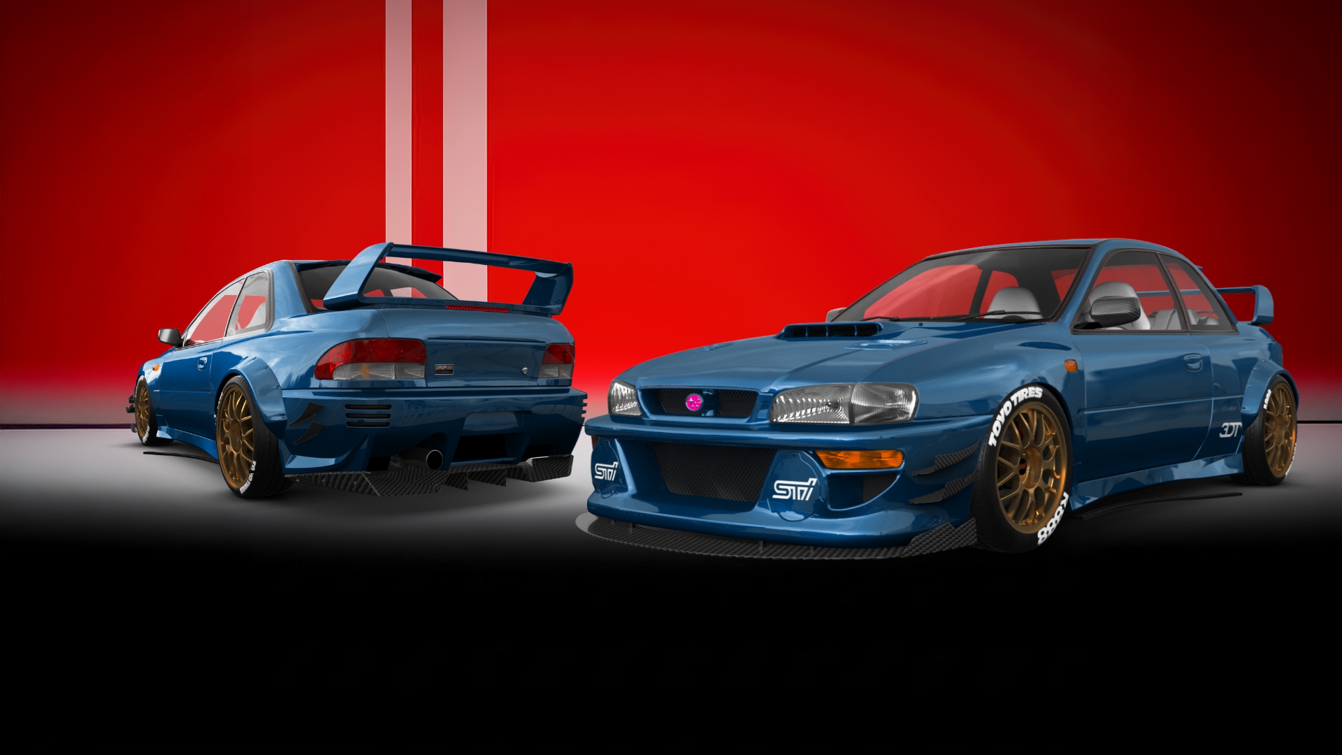 Subaru Impreza WRX STI 22B 2 Door Coupe 2000 tuning
