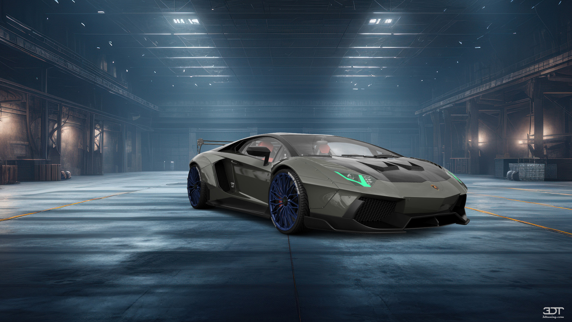 Lamborghini Aventador 2 Door Coupe 2012 tuning