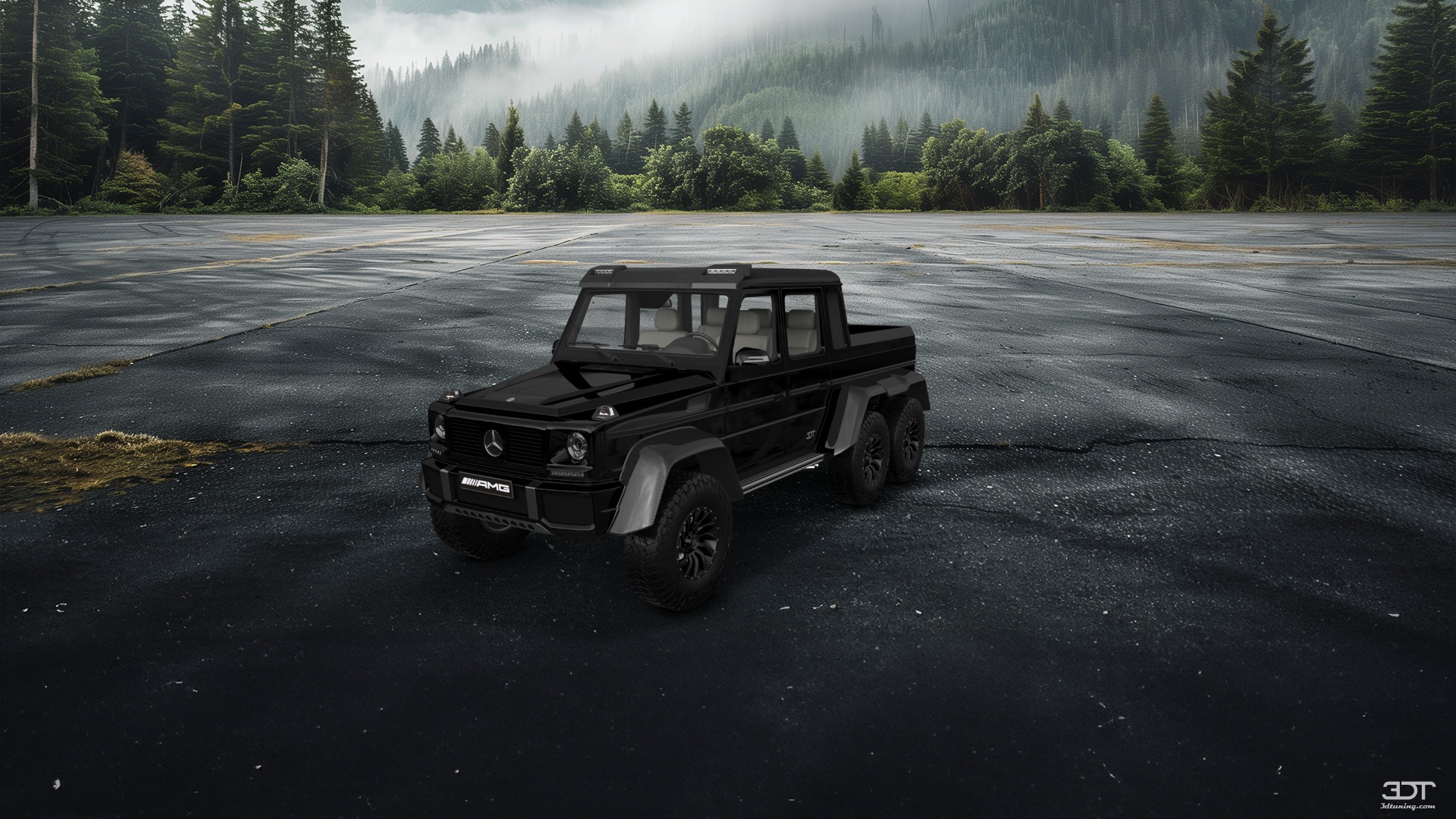 Mercedes G 63 AMG 6x6 4 Door pickup truck 2013
