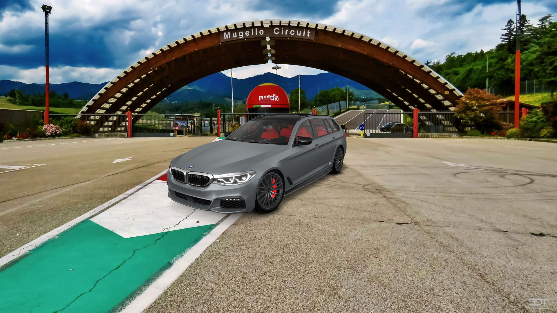 BMW 5 Series 5 door Wagon 2018 Images