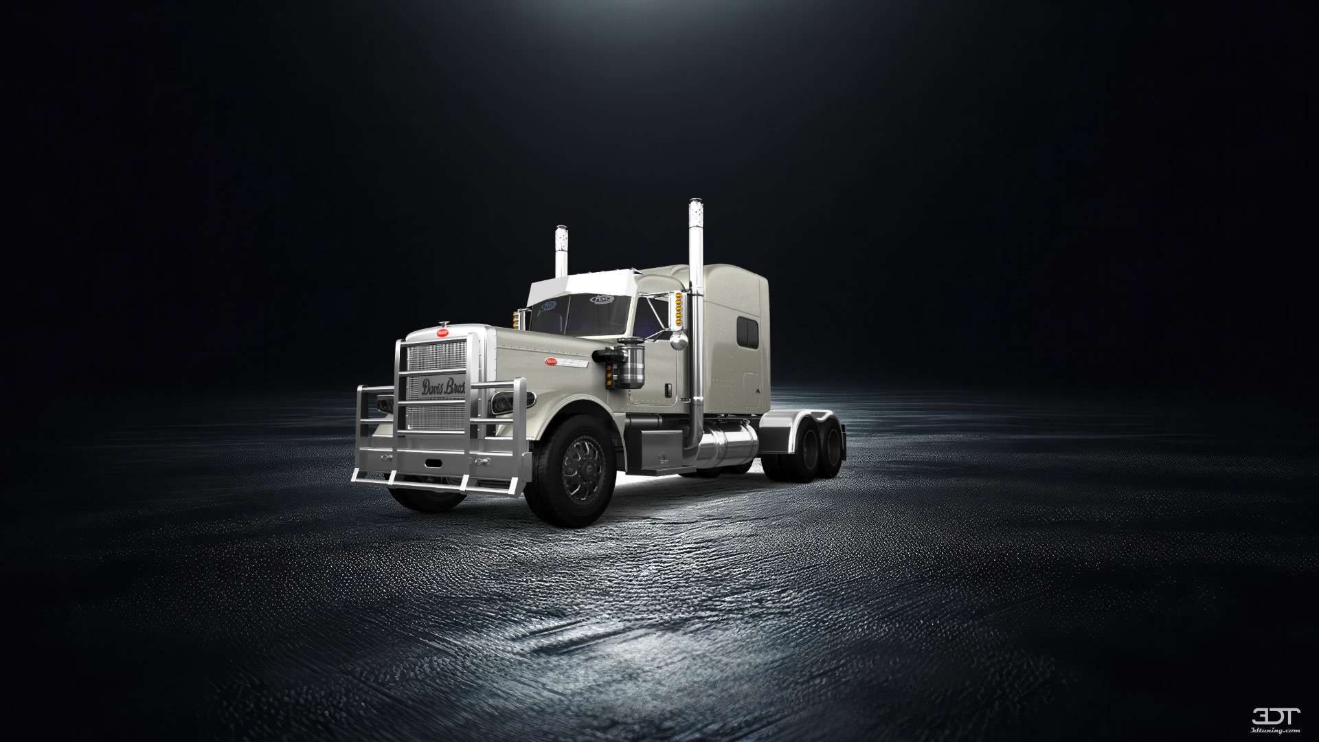 Tuning Peterbilt 389 Sleeper Cab Truck 2016