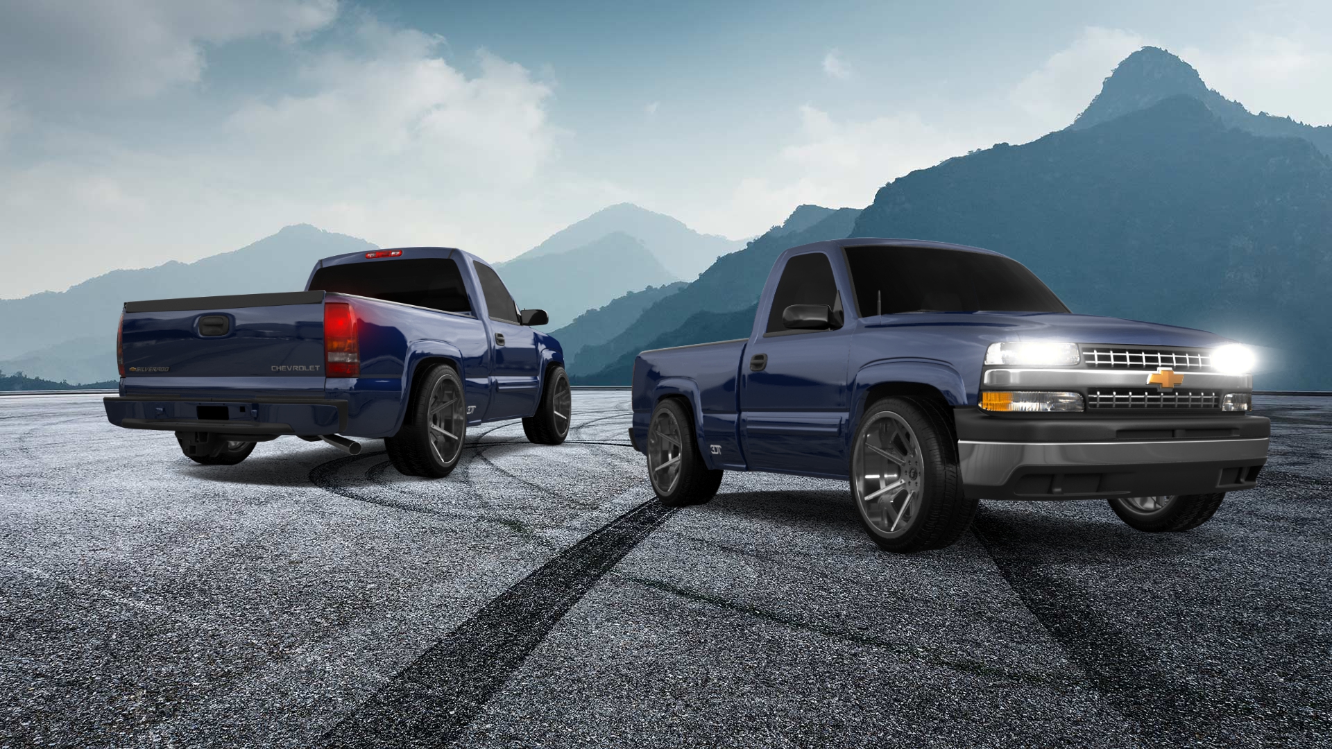 Chevrolet Silverado 1500 6.5 ft box 2 Door pickup truck 1999 tuning