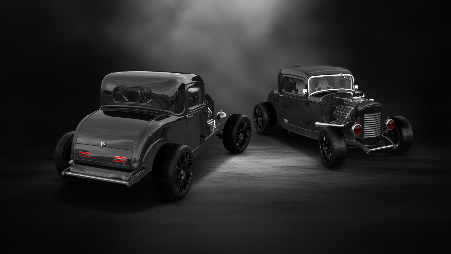 Ford Model B Deluxe 2 Door Coupe 1932