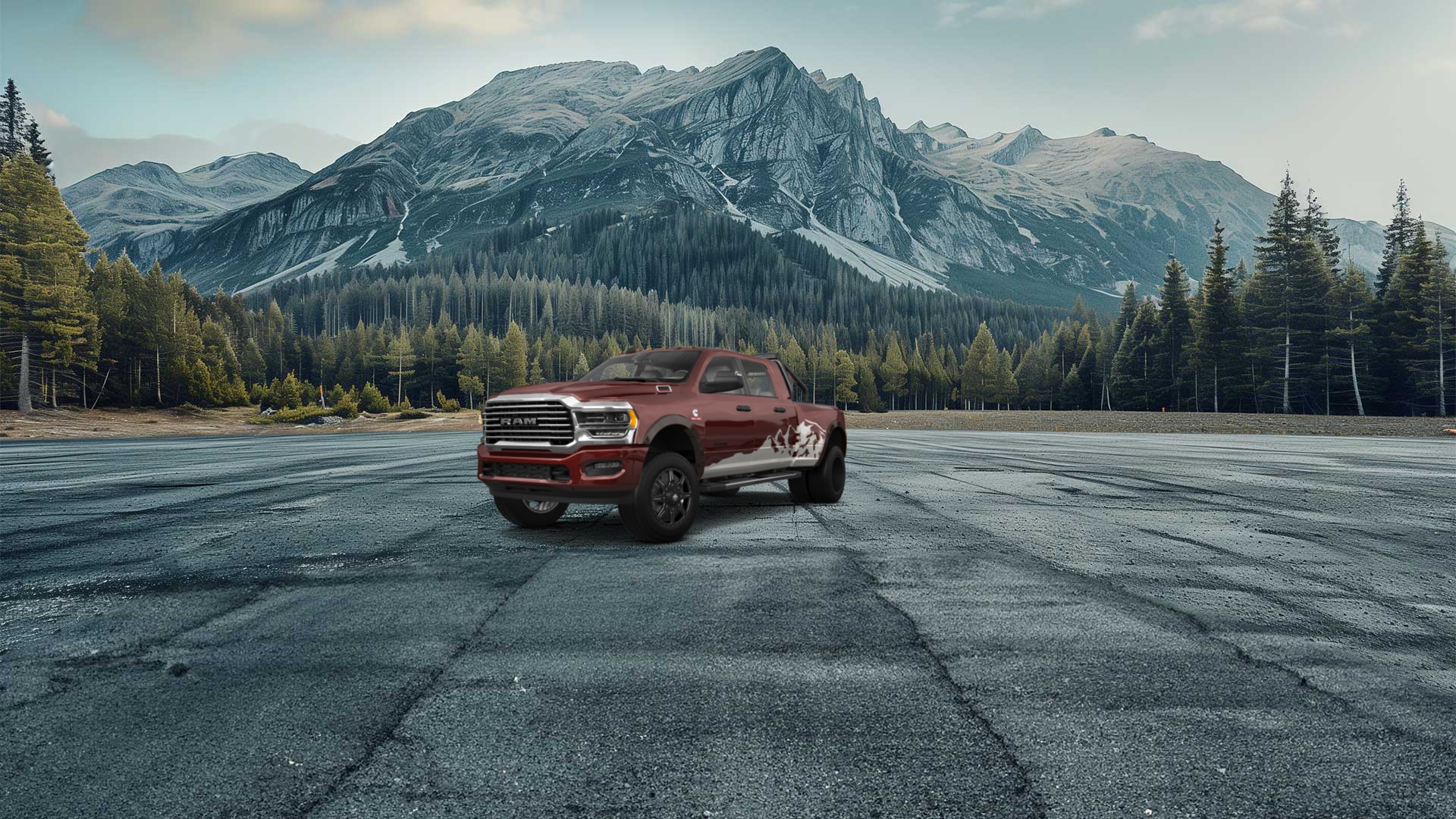 Dodge Ram 3500 4 Door pickup truck 2020
