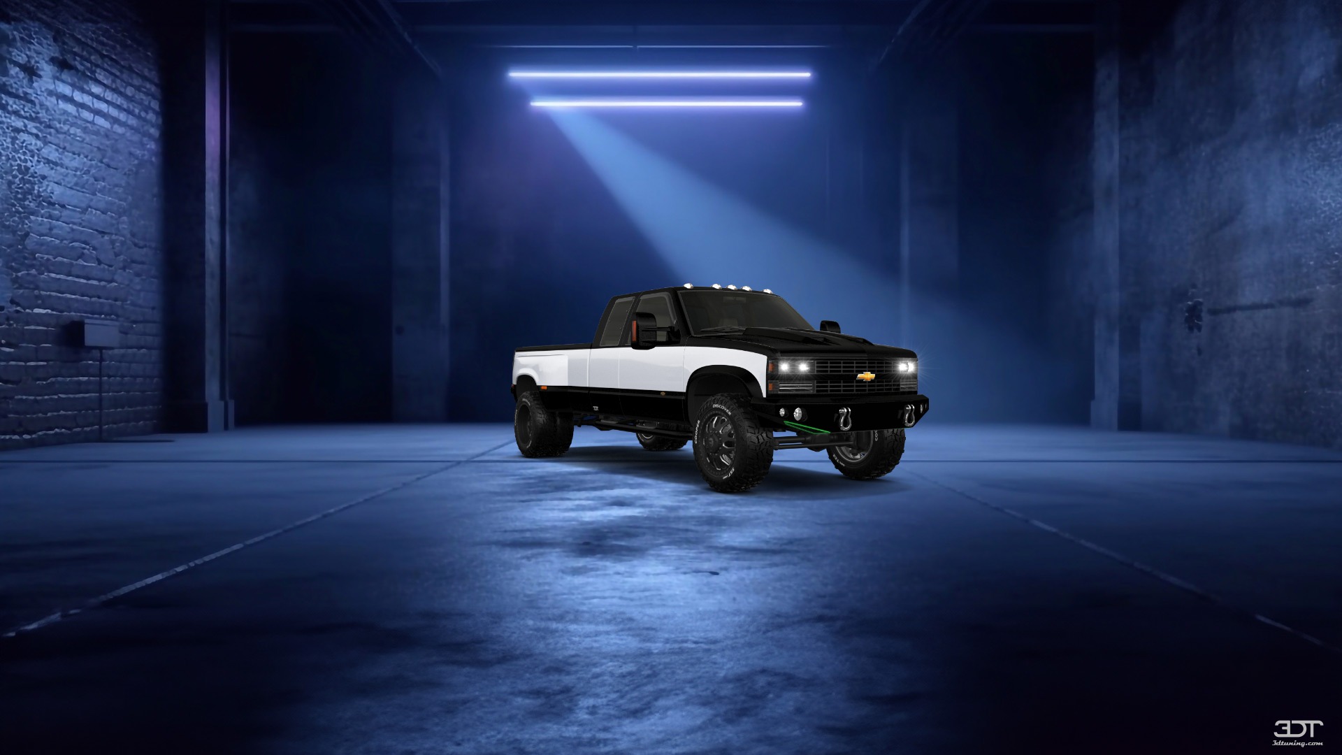 Chevrolet K3500 Extended Cab Pickup Truck 1988