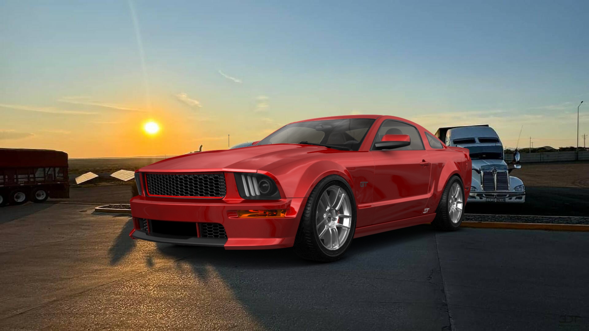 Ford Mustang 2 Door Coupe 2006 tuning