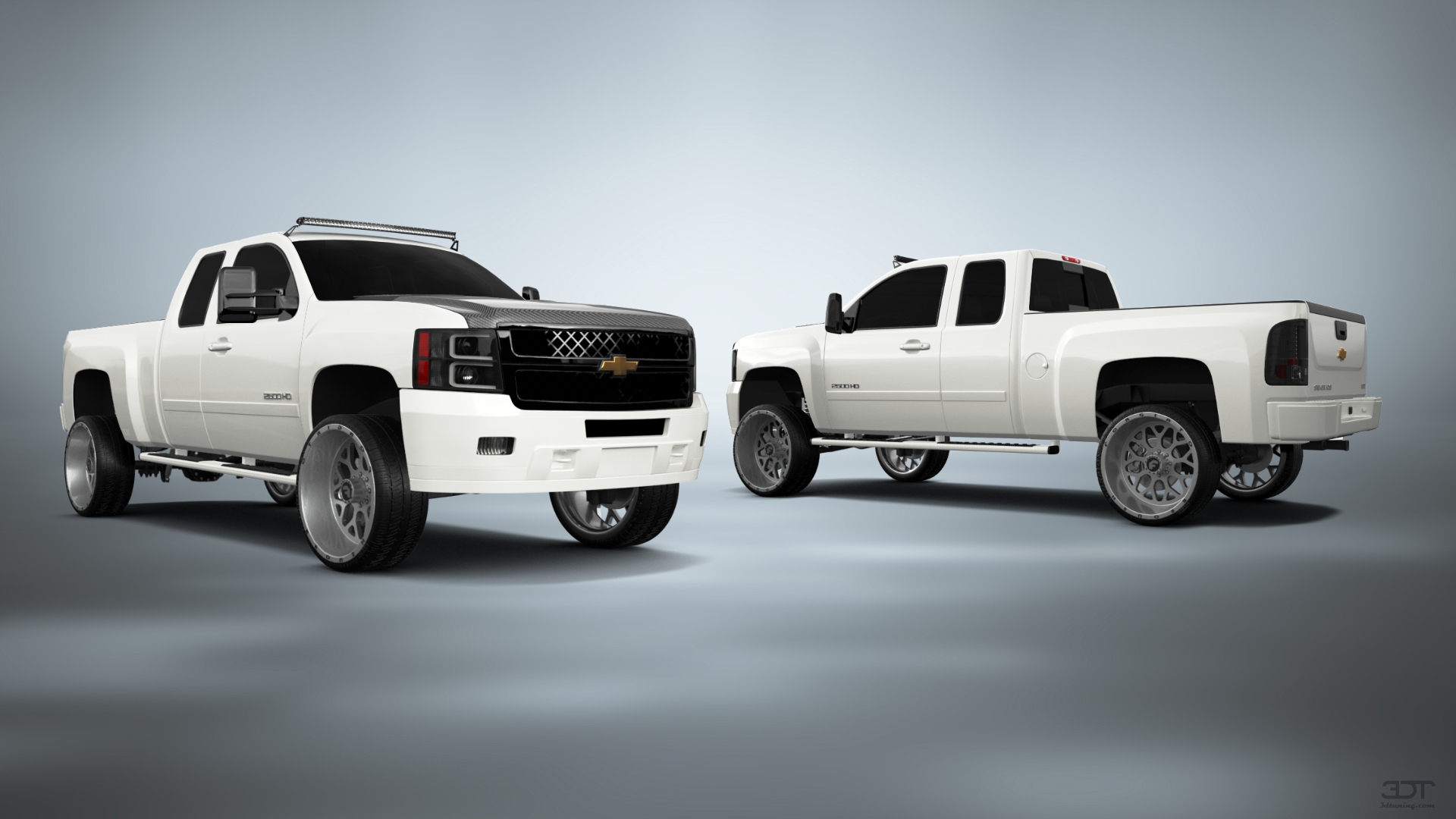 Chevrolet Silverado 2500 HD Extended Cab Pickup Truck 2007 tuning