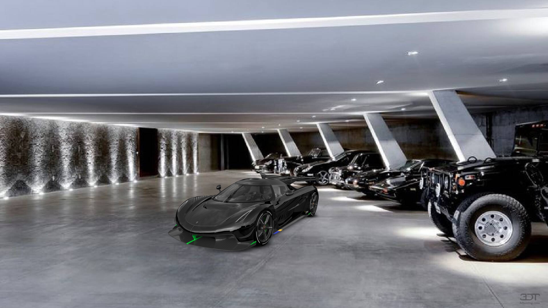 Koenigsegg Jesko 2 door targa top 2020