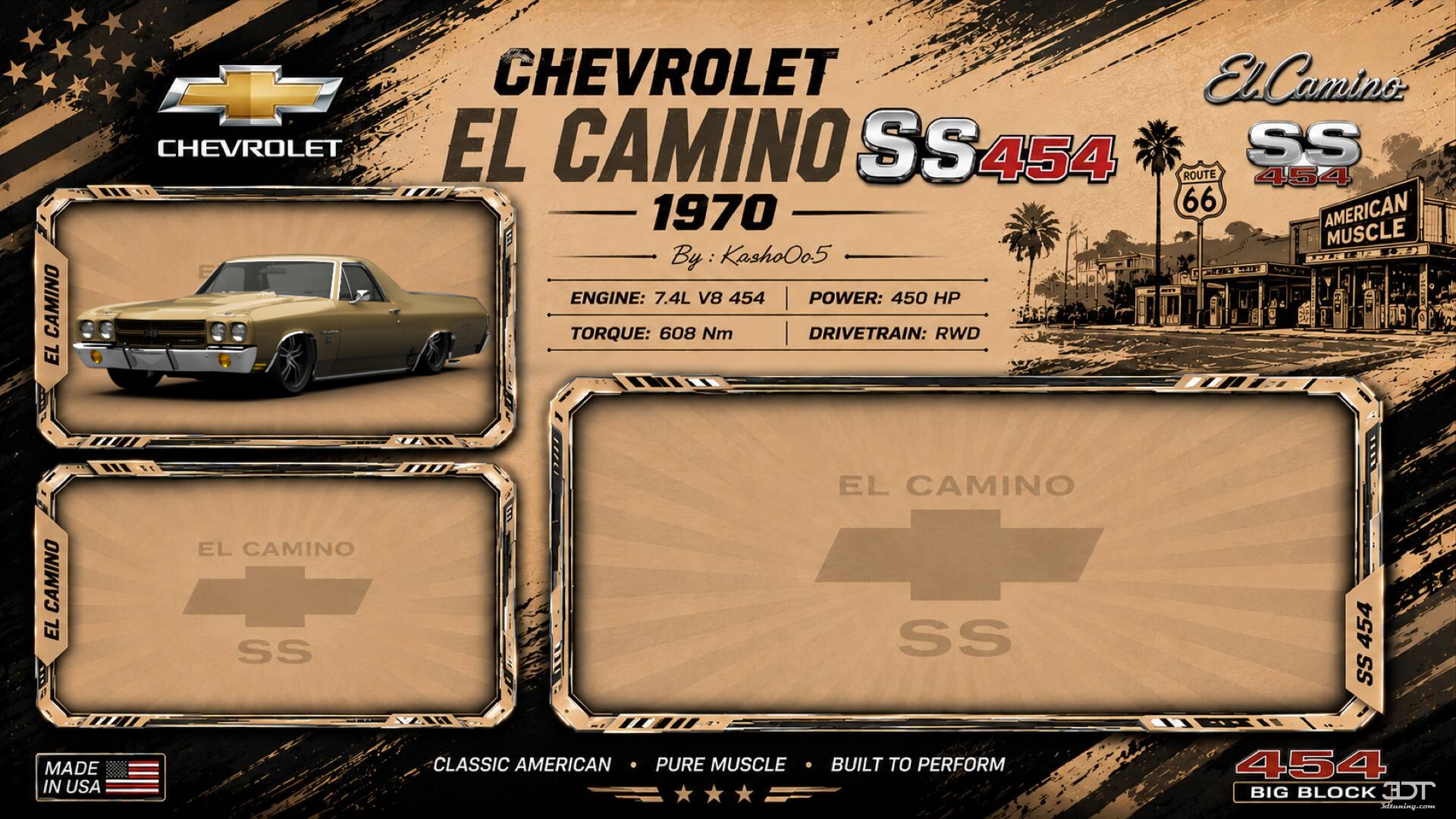 Chevrolet El Camino SS-454 Coupe 1970 Images