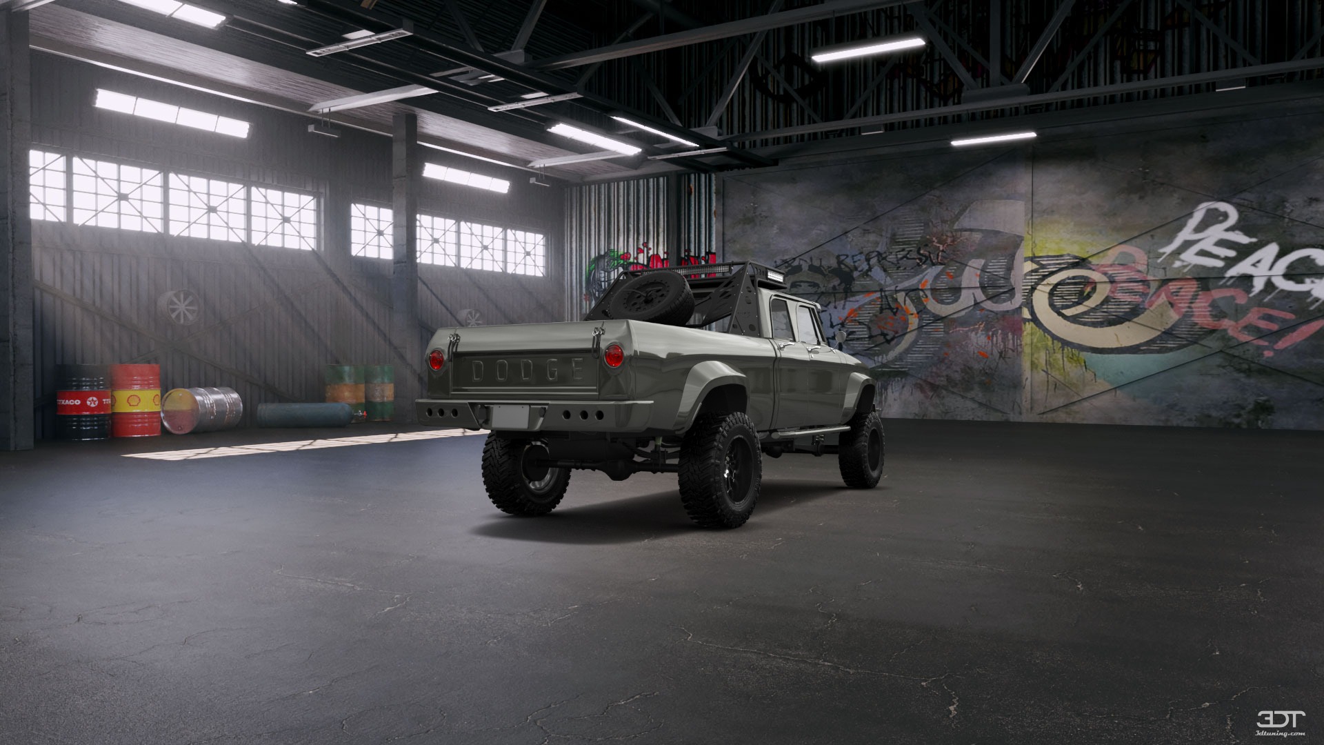 Dodge Power Wagon 4 Door pickup truck 1964