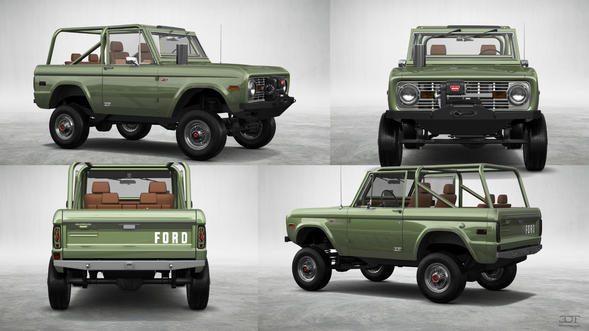 Ford Bronco 3 Door SUV 1965