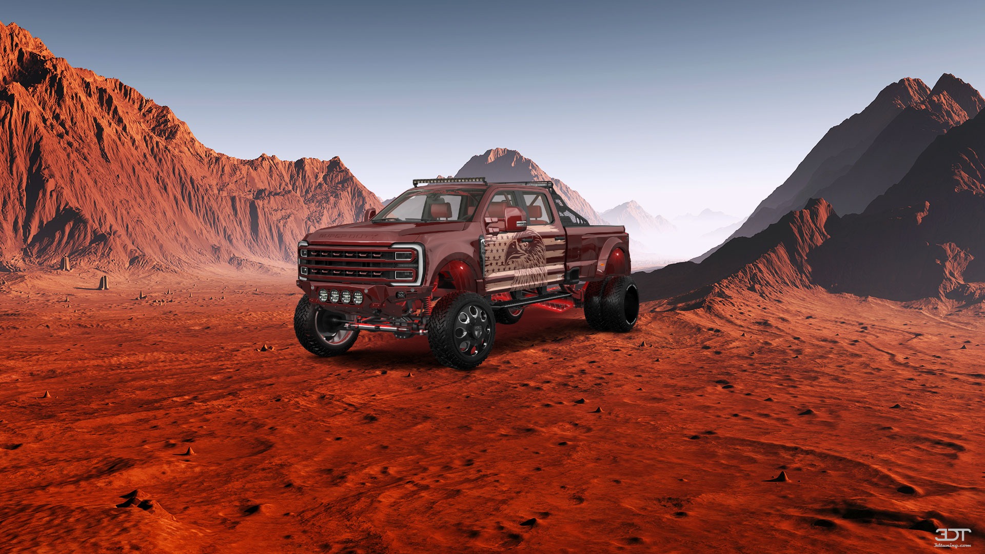 Ford F-350 DRW Crew Cab 4 Door pickup truck 2023 tuning