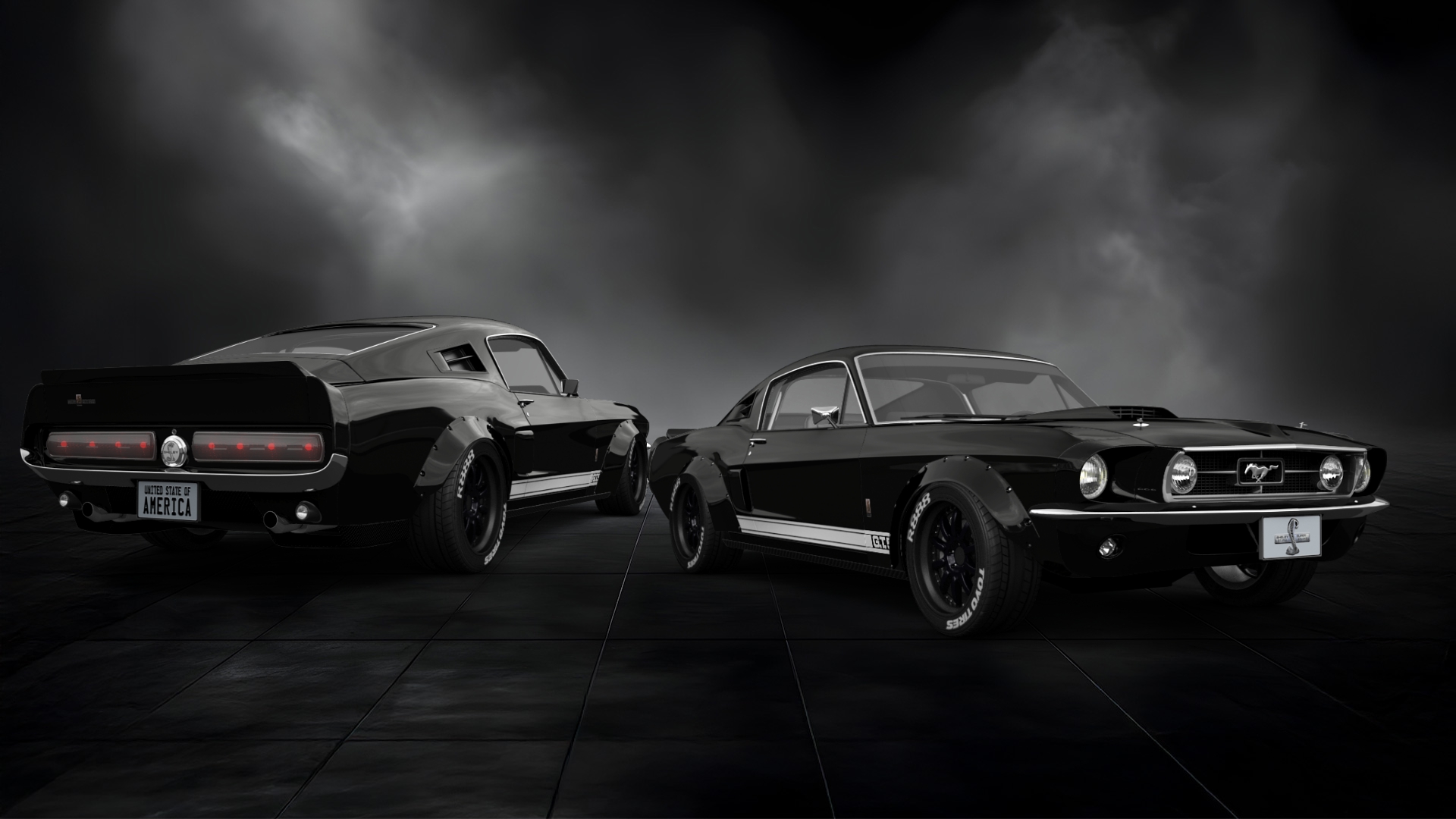 Mustang GT500 2 Door Coupe 1968 tuning