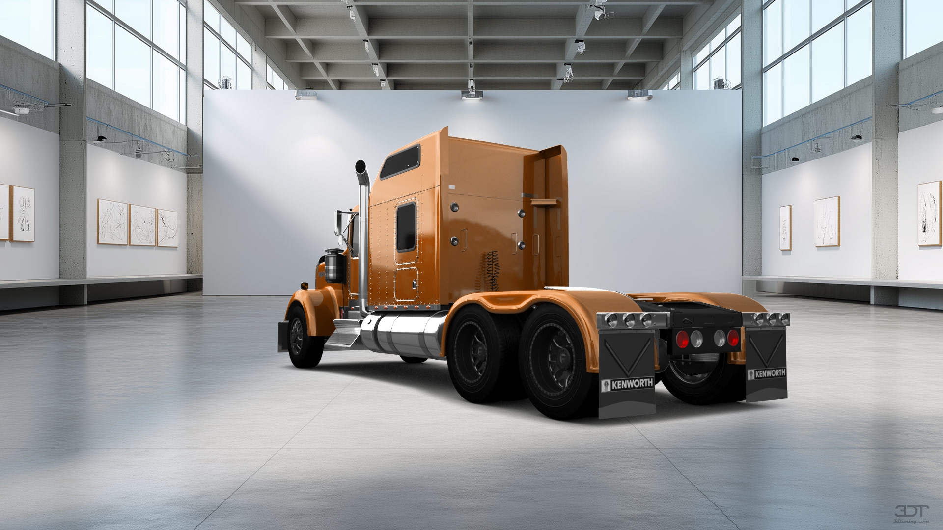 Kenworth W900 Sleeper Cab Truck 2015 tuning