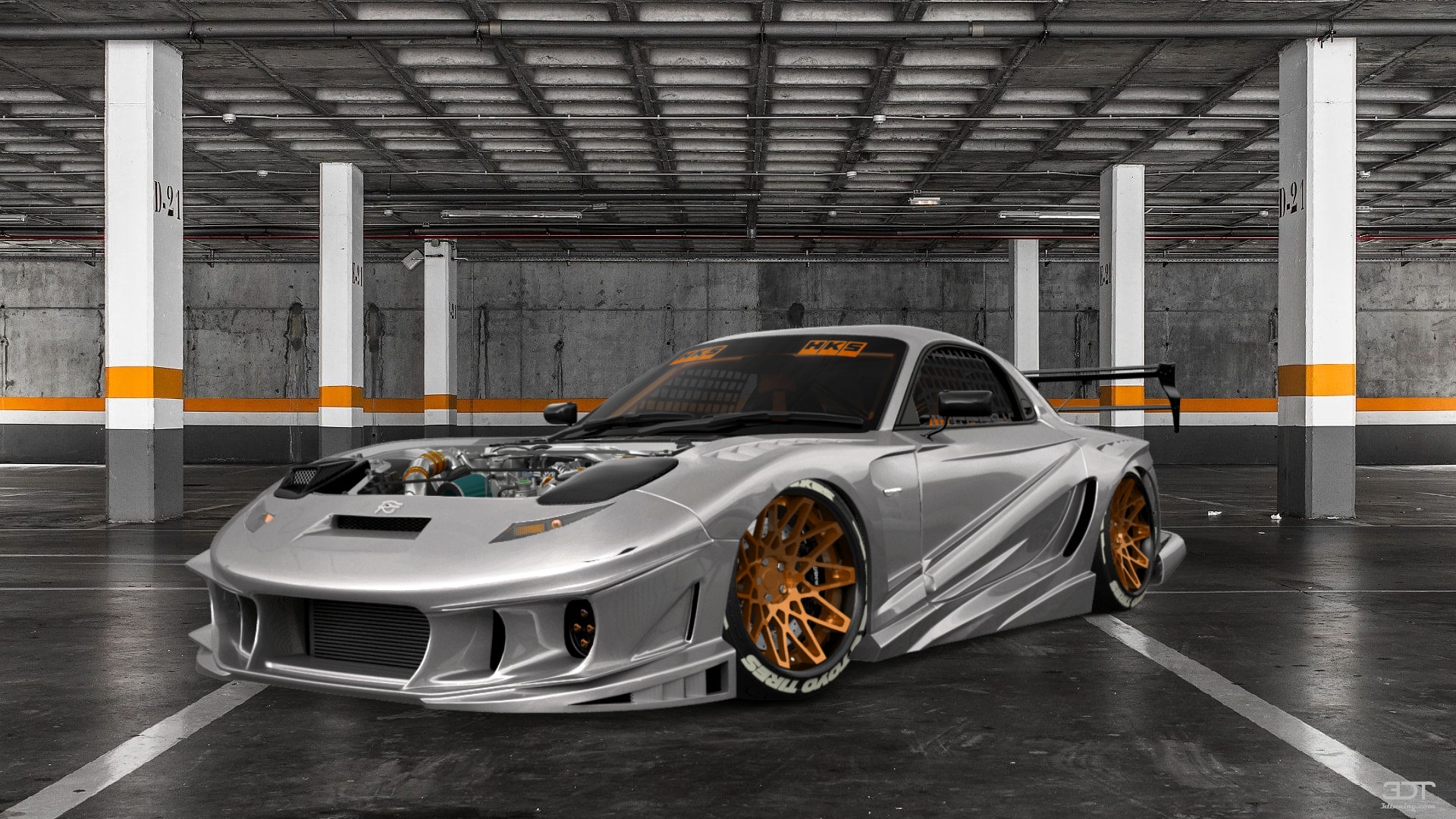 Mazda RX-7 2 Door Coupe 1997 tuning