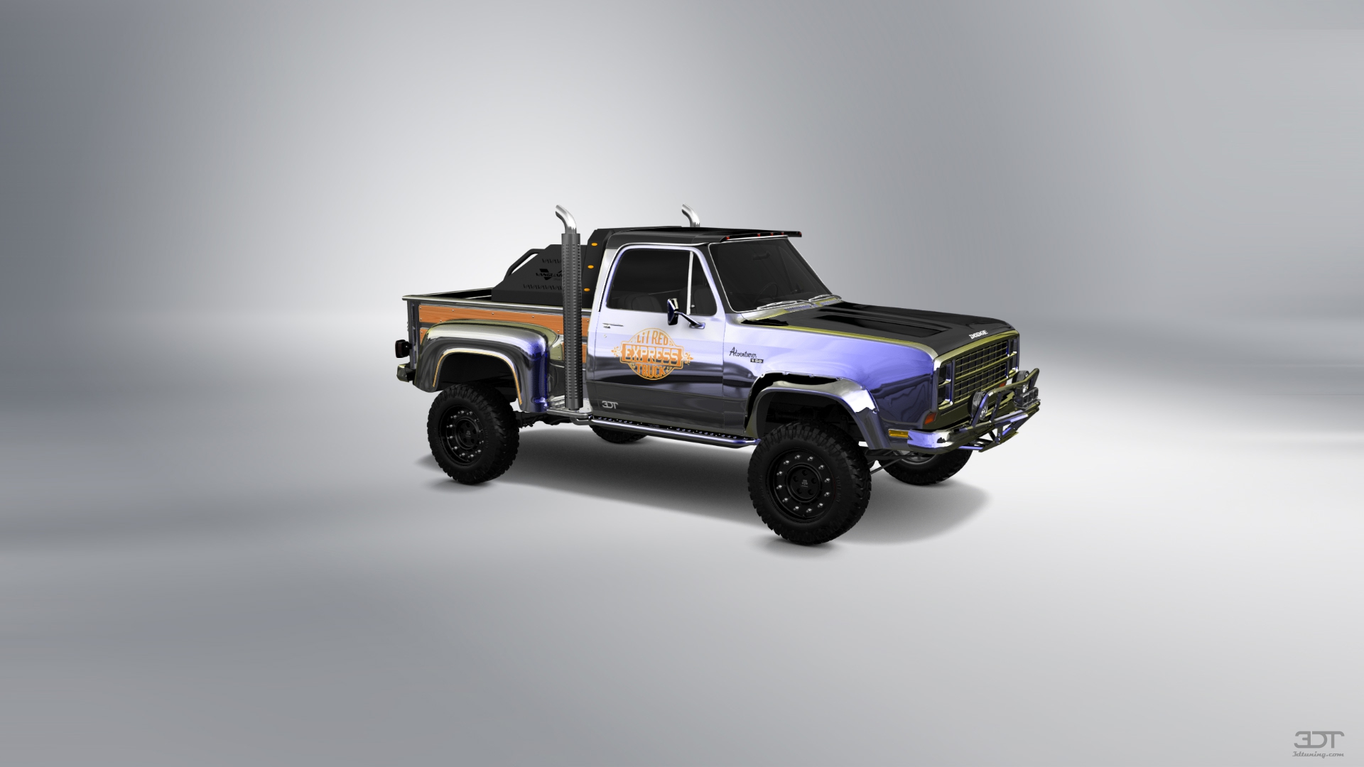 Dodge Lil Red Express 2 Door pickup truck 1979 tuning