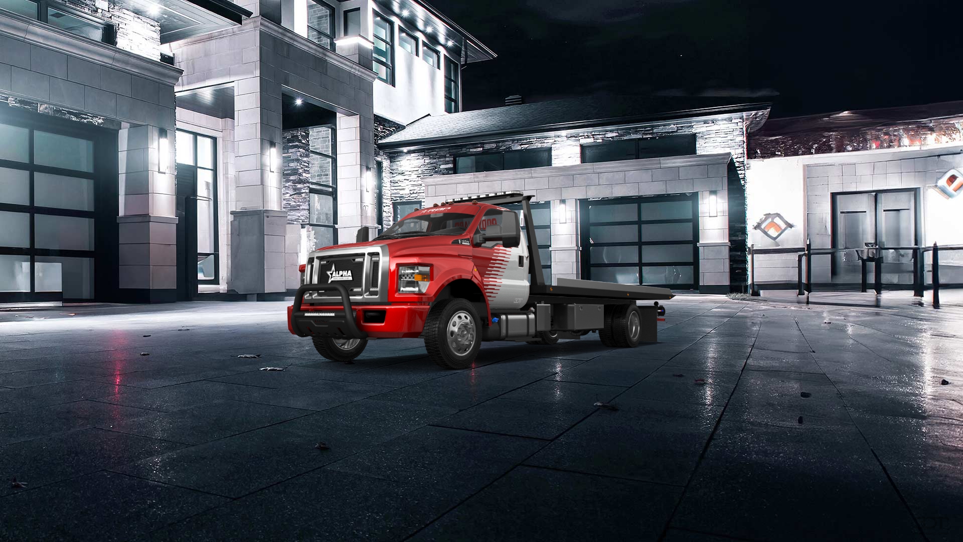 Ford F-650 Tow Truck Pickup 2016