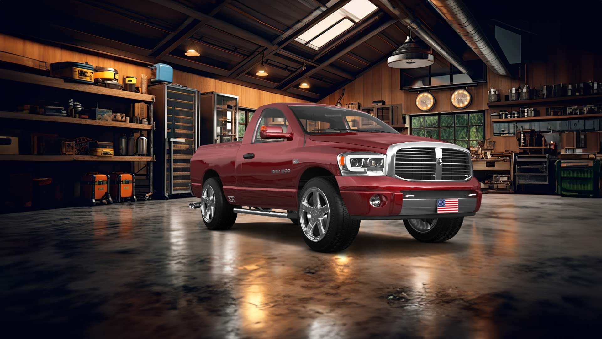 Dodge Ram 1500 6.4 ft box Regular Cab 2 Door pickup truck 2006