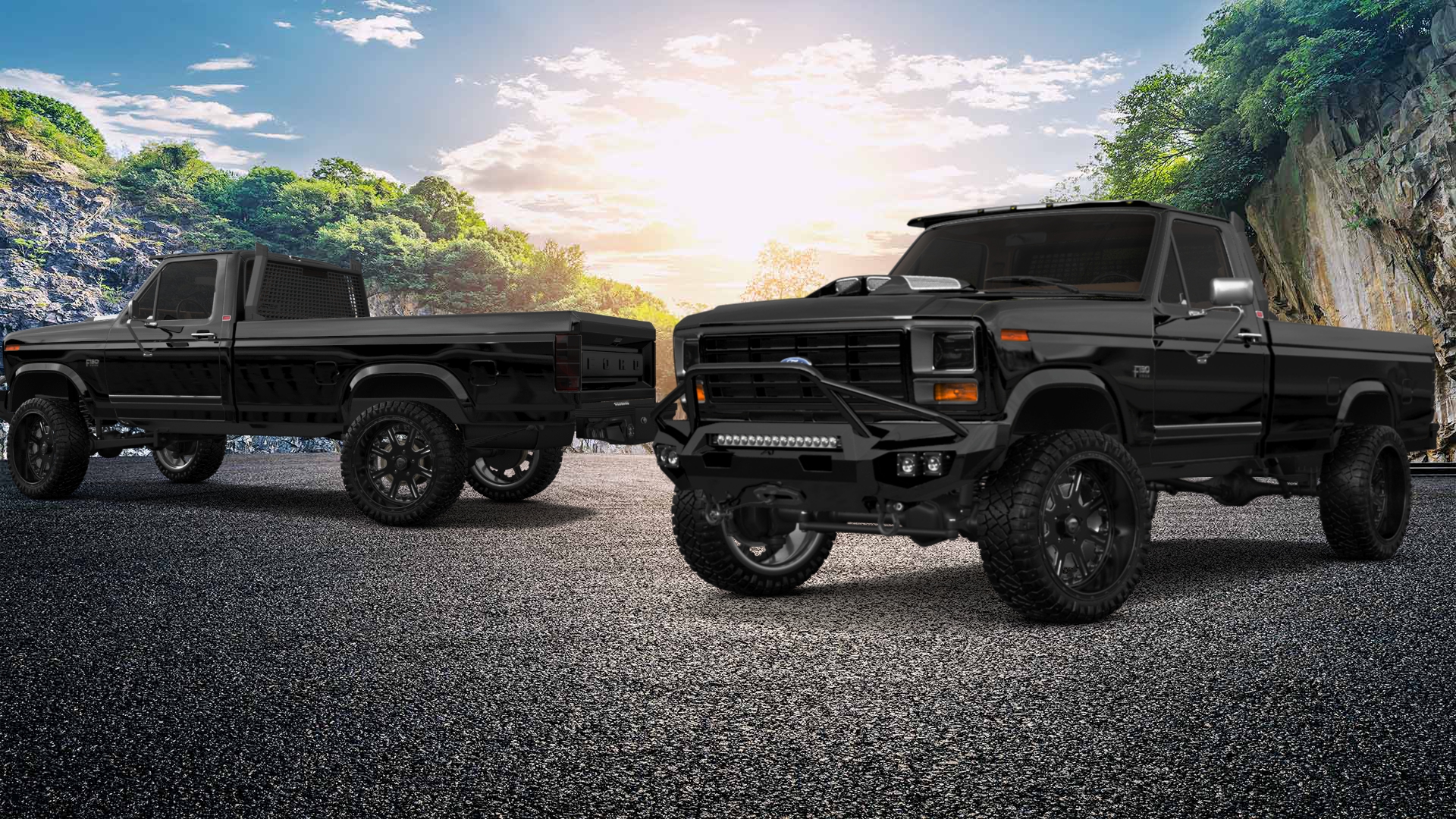 Ford F-150 2 Door pickup truck 1986