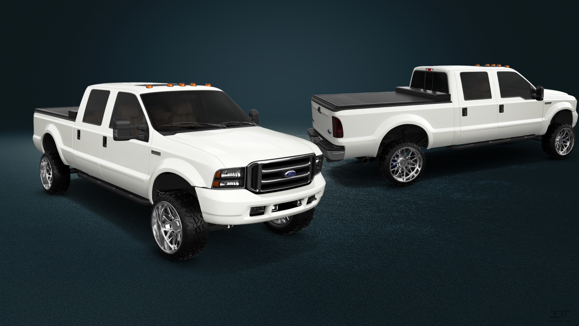 Ford F-250 Crew Cab 4 Door pickup truck 1999