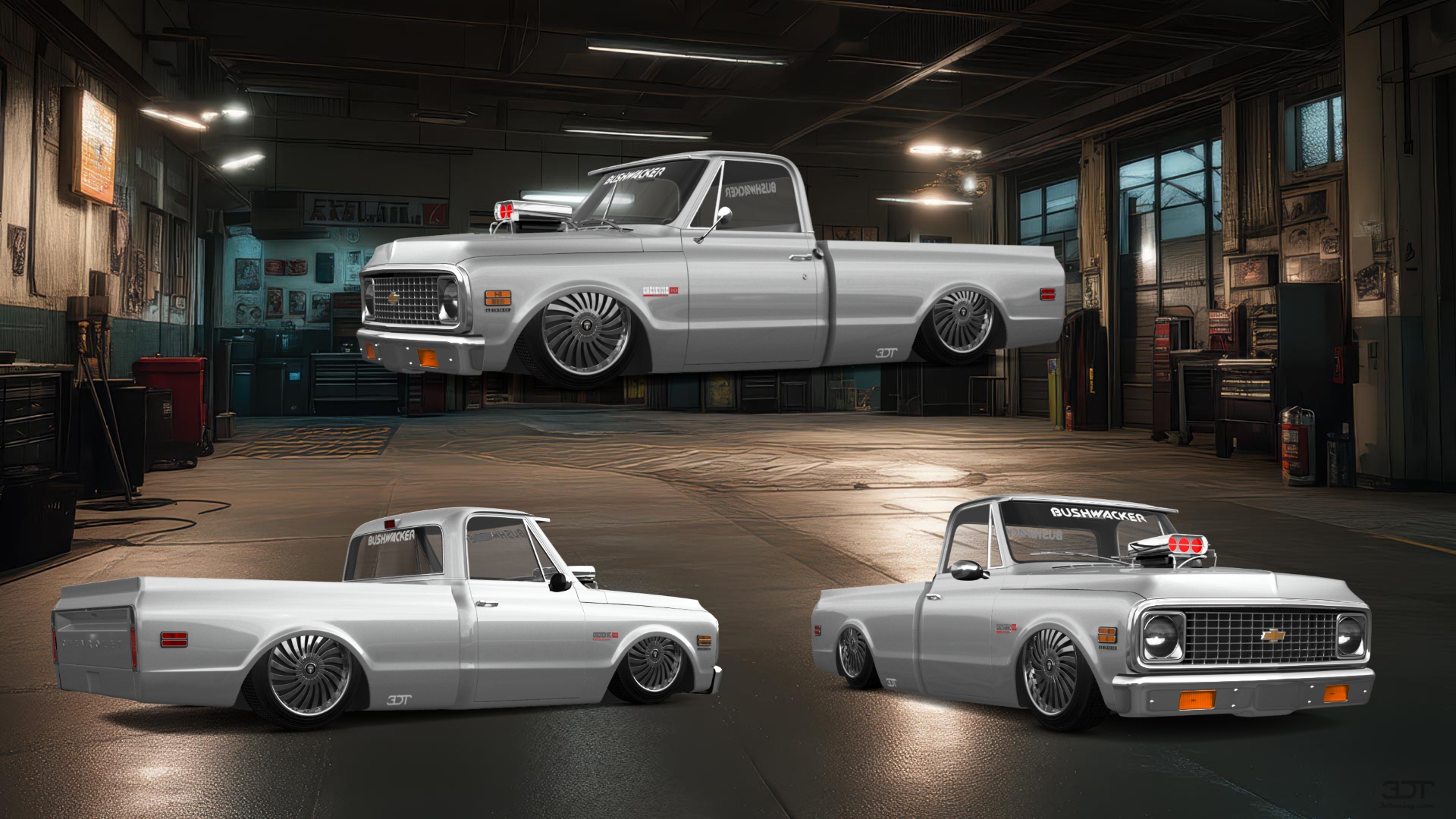 Chevrolet C-10 Cheyenne 2 Door pickup truck 1972 tuning