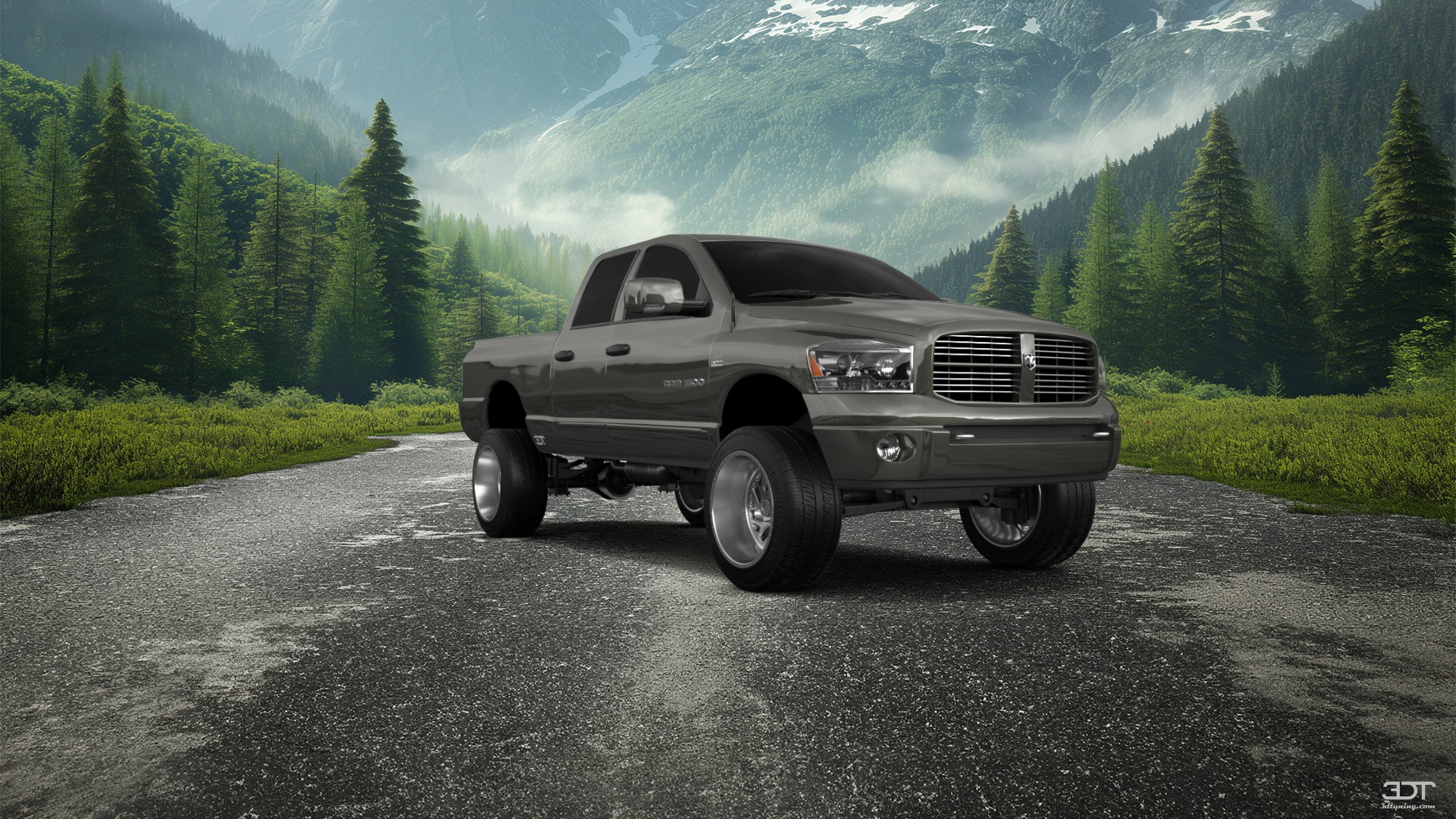 Dodge Ram 1500 Quad-Cab 4 Door pickup truck 2006 tuning