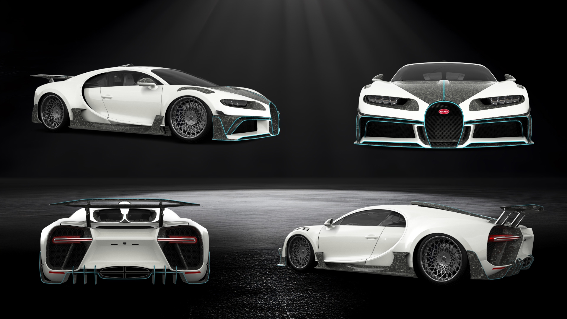 Bugatti Chiron 2 Door Coupe 2016