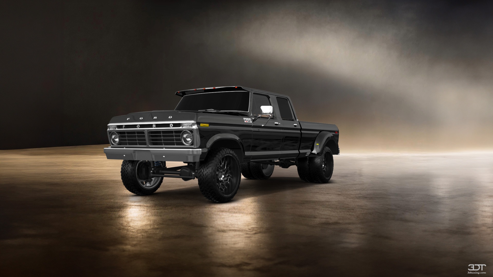 Ford F-350 Dually 4 Door pickup truck 1973 Images