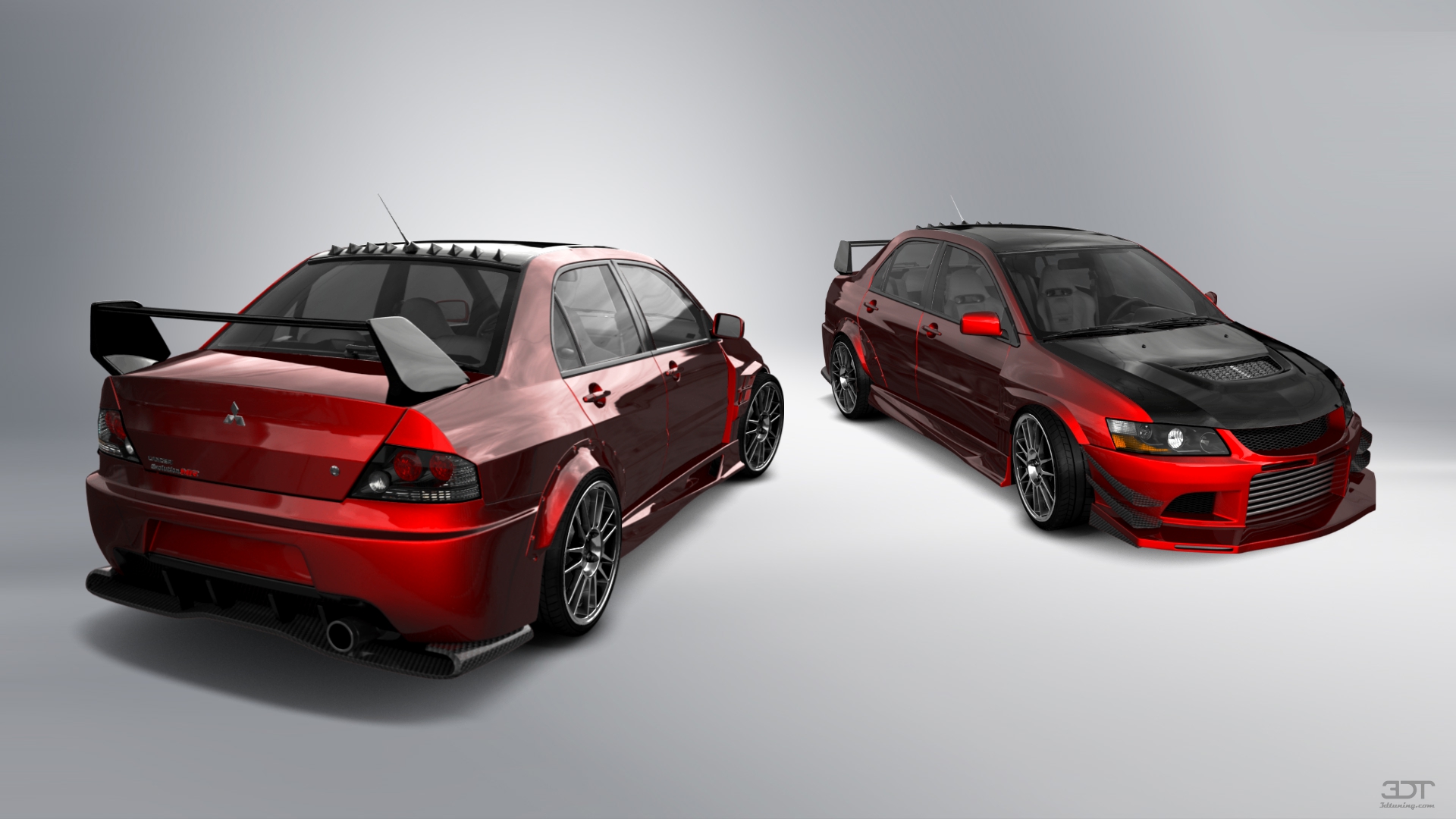 Mitsubishi Lancer Evo IX 4 Door Saloon 2005 tuning