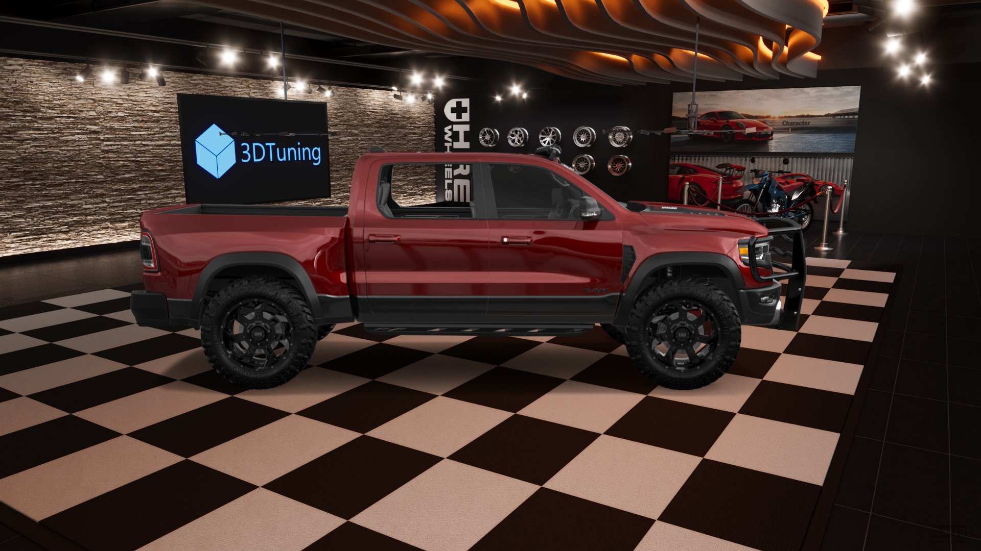 Dodge Ram 1500 TRX 4 Door pickup truck 2021