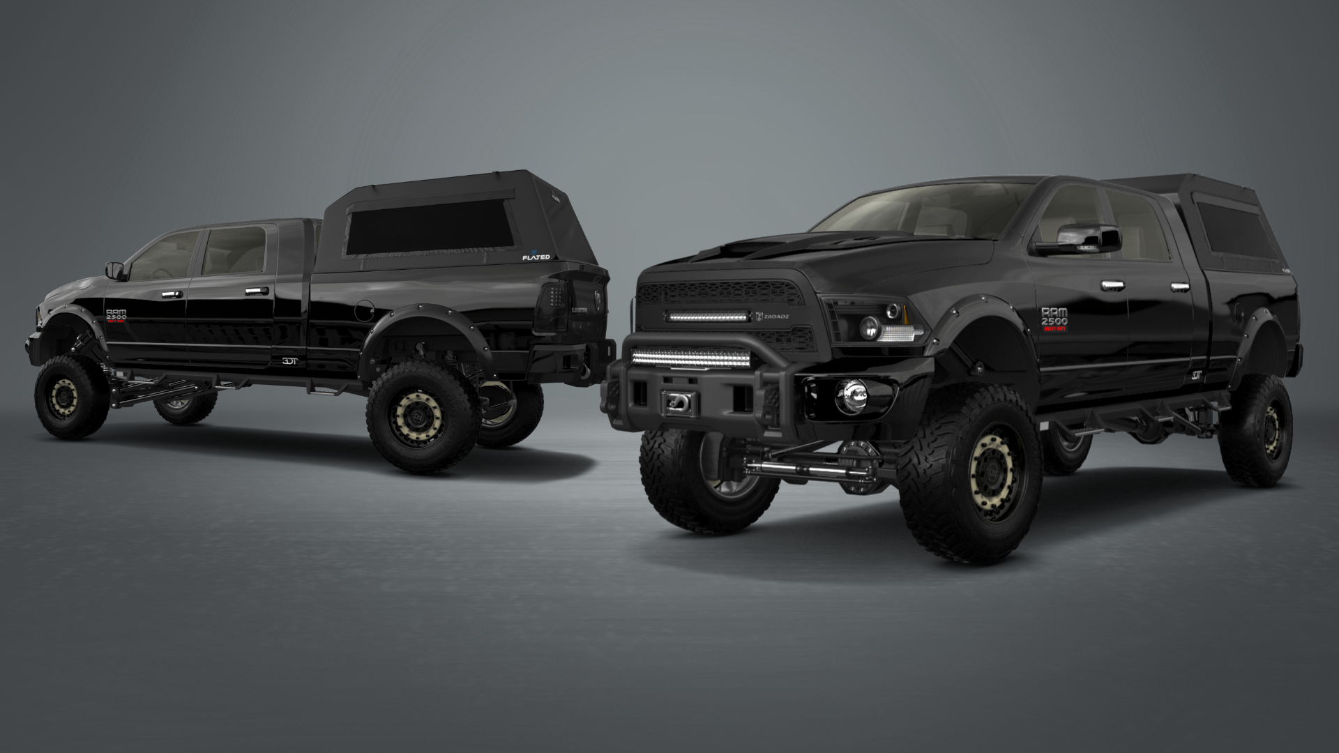 Dodge Ram 2500 Mega Cab 6.4 ft box 4 Door pickup truck 2010