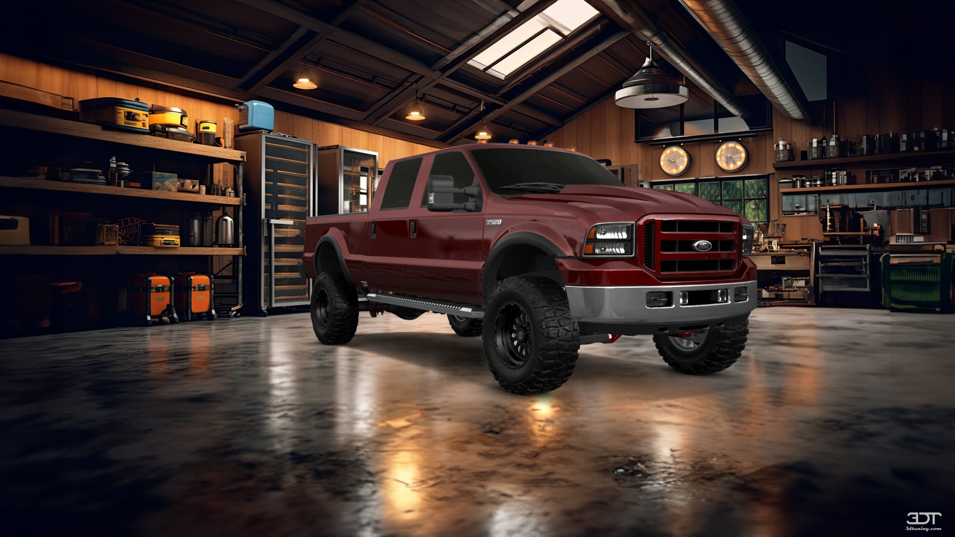 Ford F-250 Crew Cab 4 Door pickup truck 1999 tuning