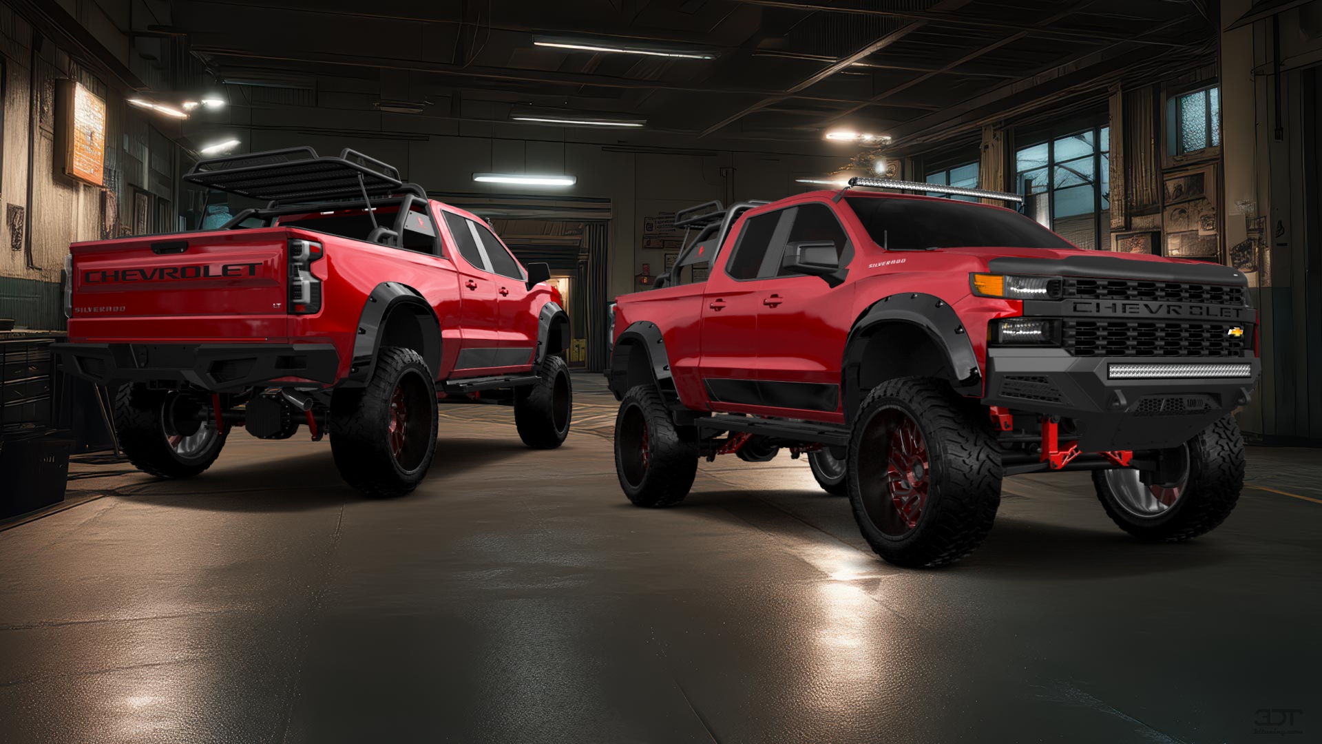 Chevrolet Silverado 1500 6.6 ft box 4 Door pickup truck 2021 tuning