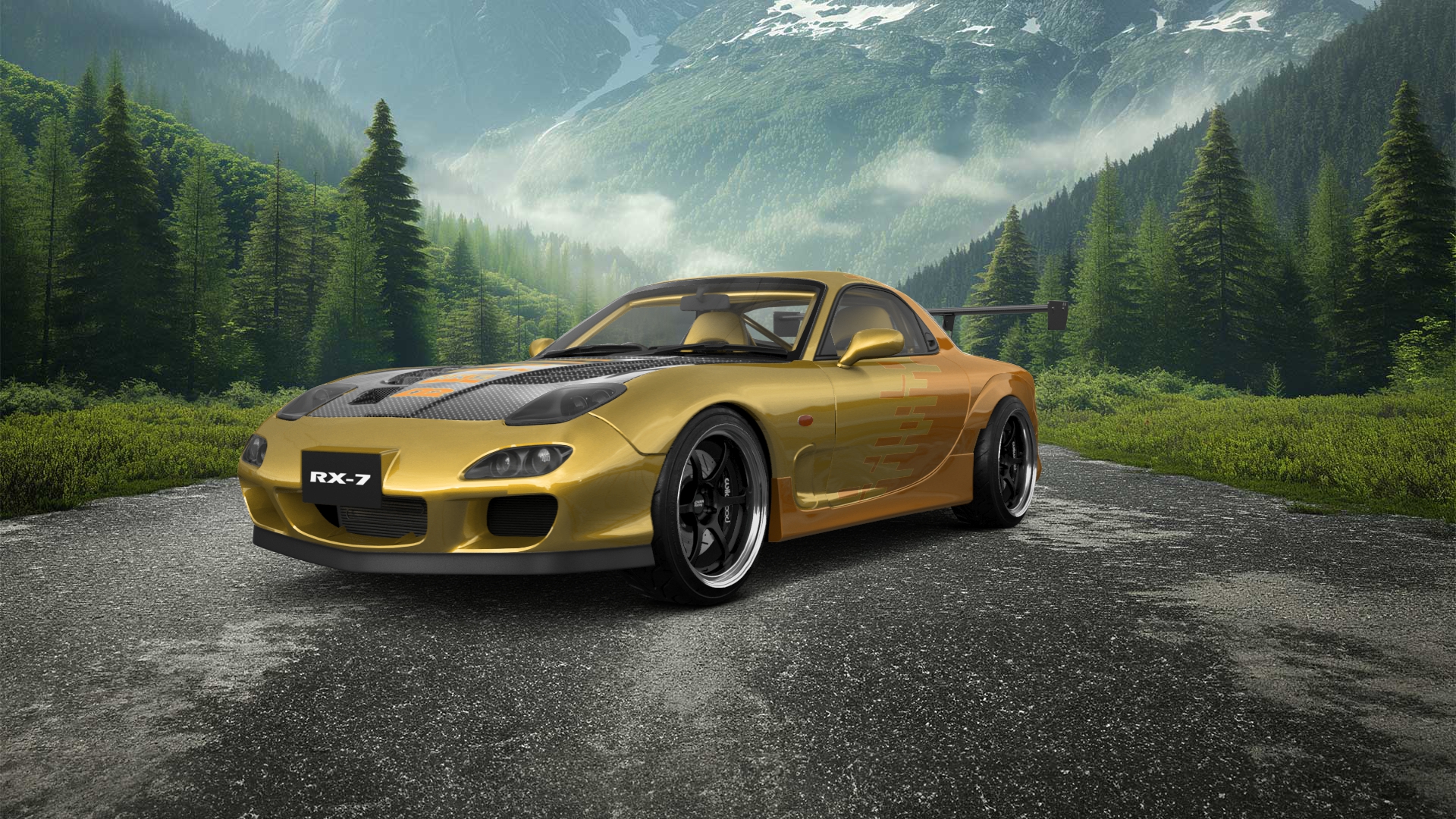 Mazda RX-7 2 Door Coupe 1997 tuning
