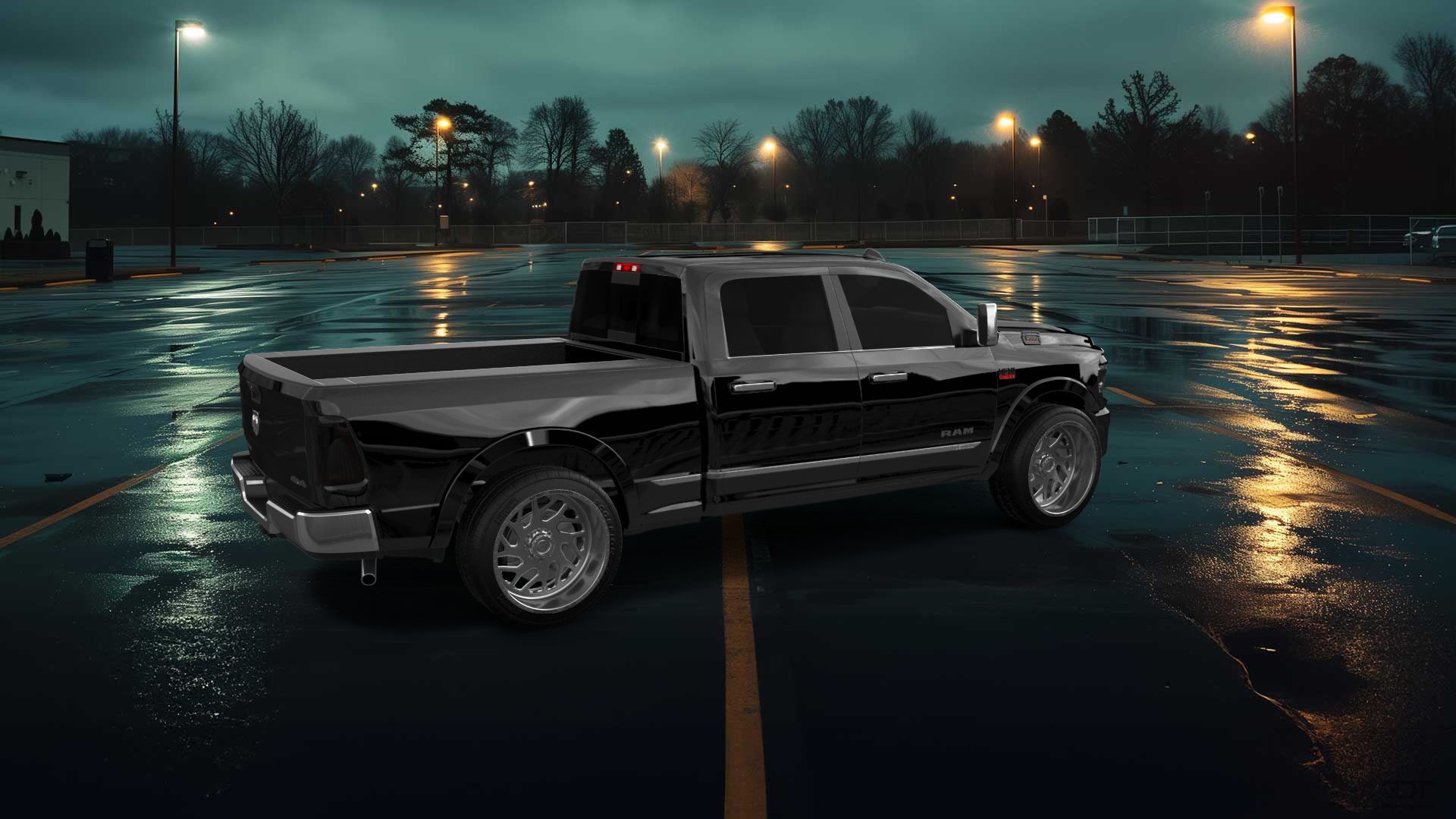 Dodge Ram 2500 4 Door pickup truck 2020 tuning