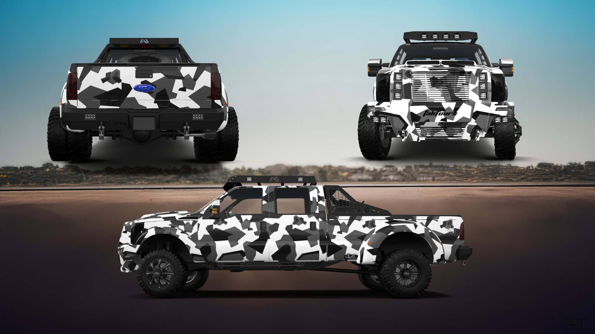 Ford F-350 DRW 4 Door pickup truck 2013 tuning