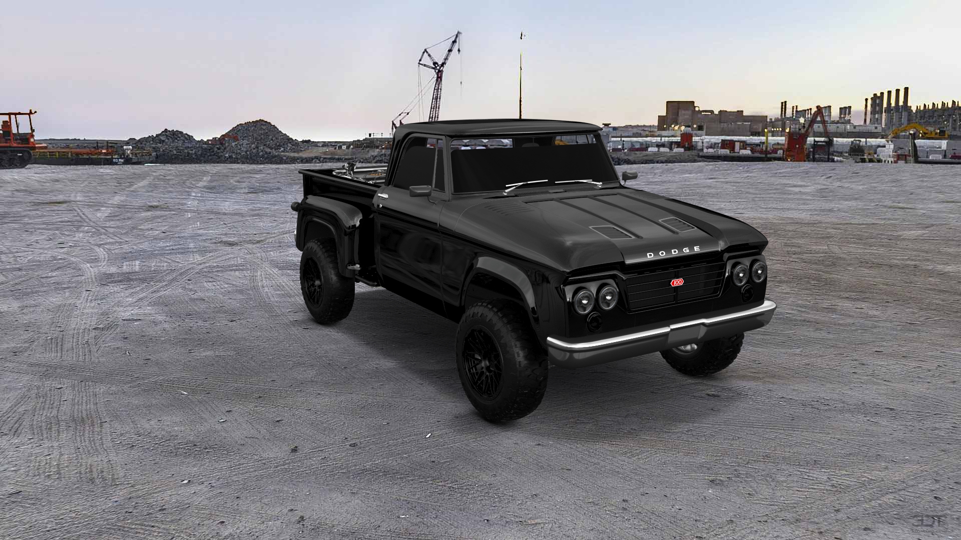 Dodge D-100 Stepside 2 Door pickup truck 1961