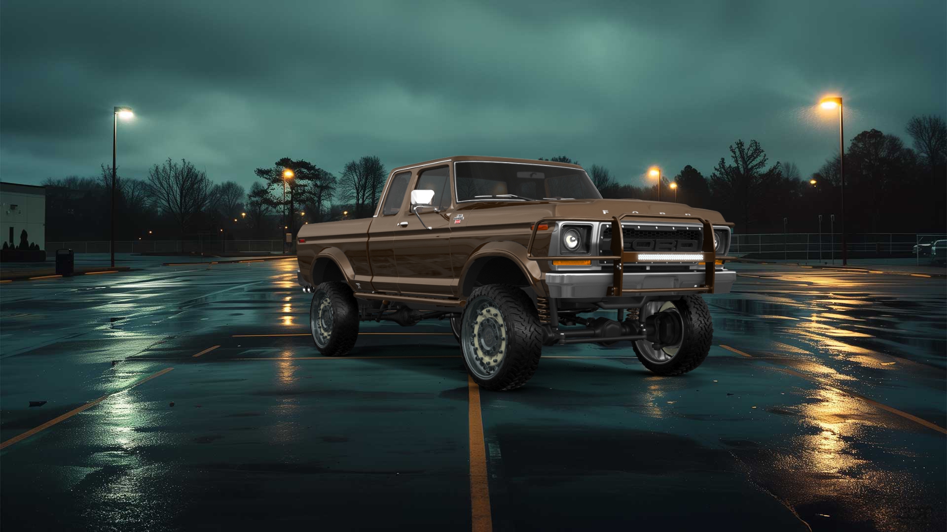 Ford F-150 SuperCab 2 Door pickup truck 1978 tuning