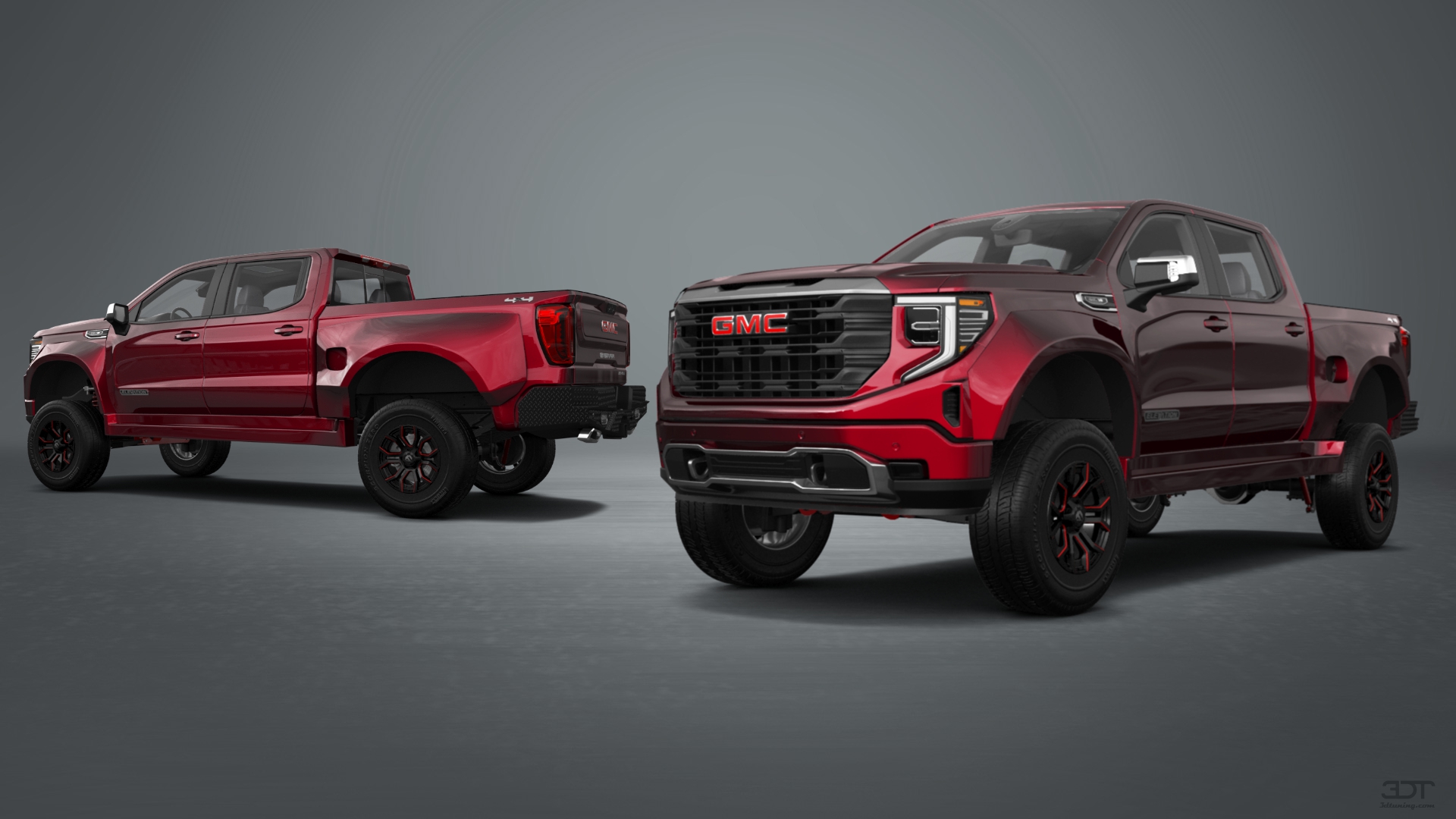 GMC Sierra 1500 Crew Cab 5.8 ft box 4 Door pickup truck 2023 tuning