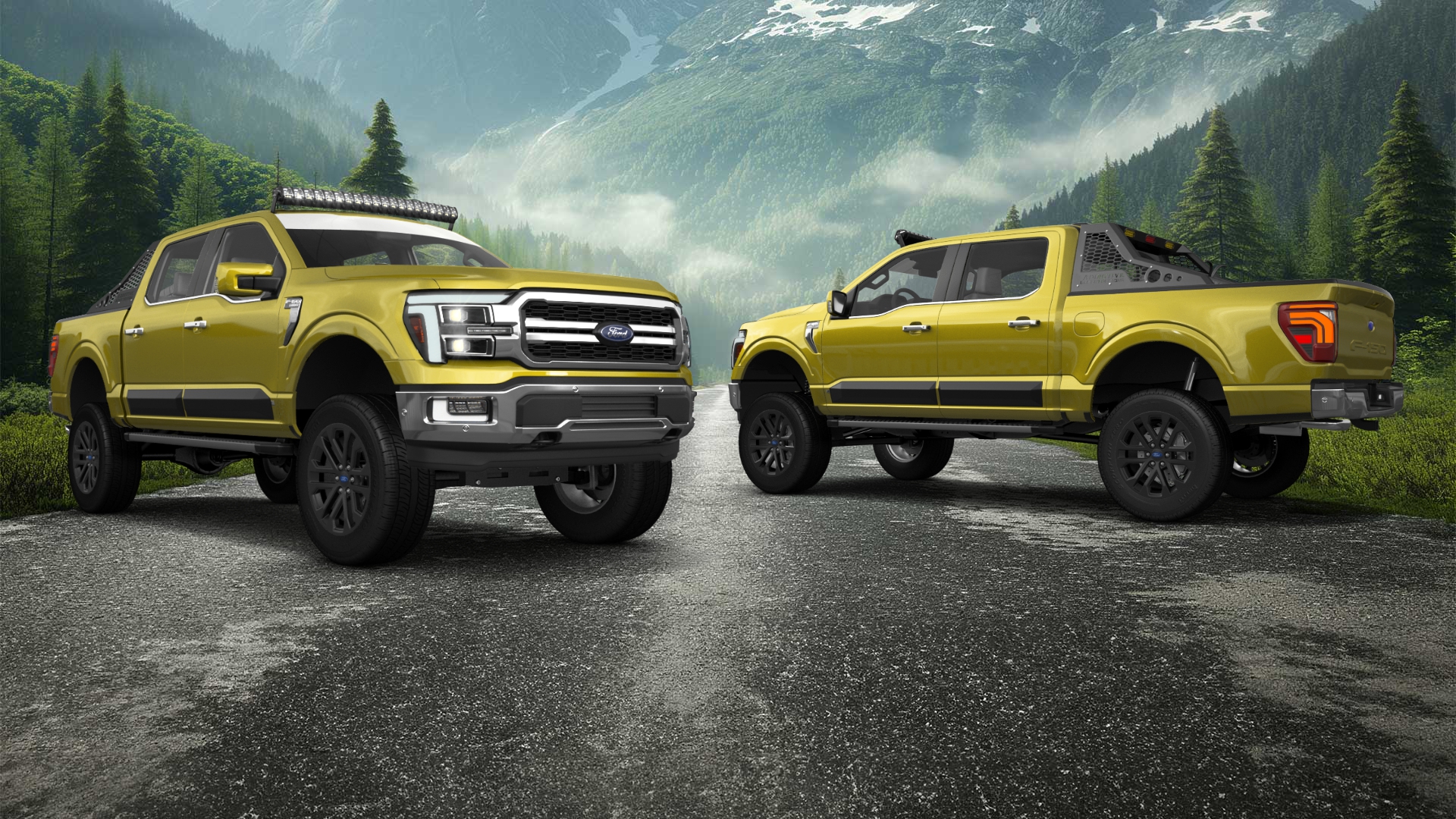 Ford F-150 SuperCrew 4 Door pickup truck 2024 tuning