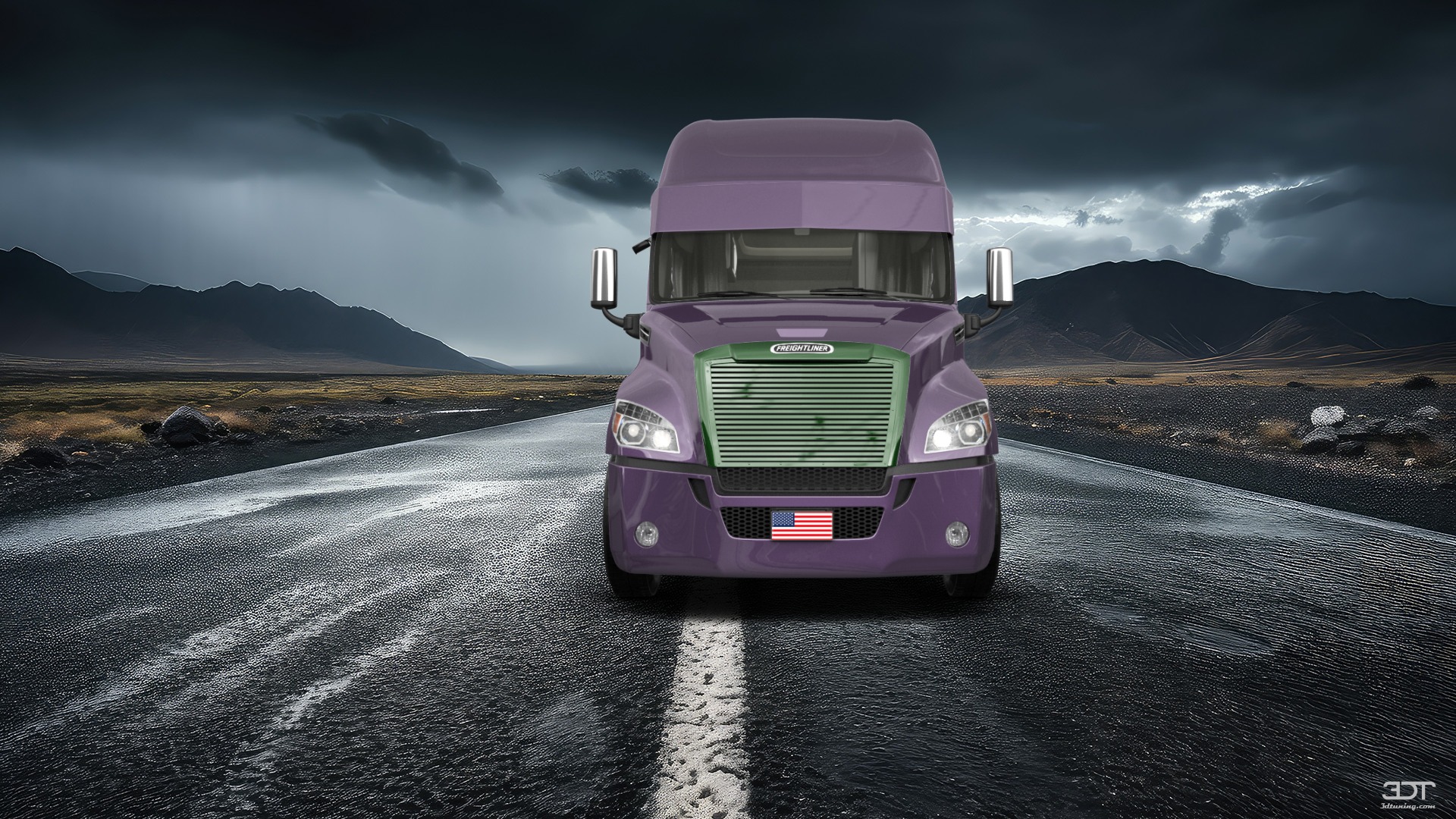 Freightliner Cascadia Sleeper Cab Truck 2018