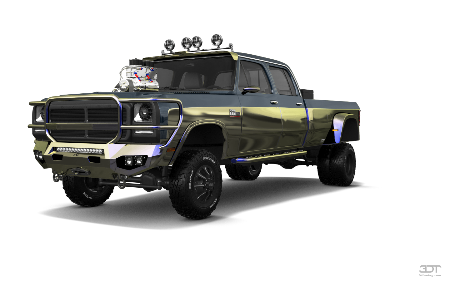 Dodge Ram 350 4 Door pickup truck 1991