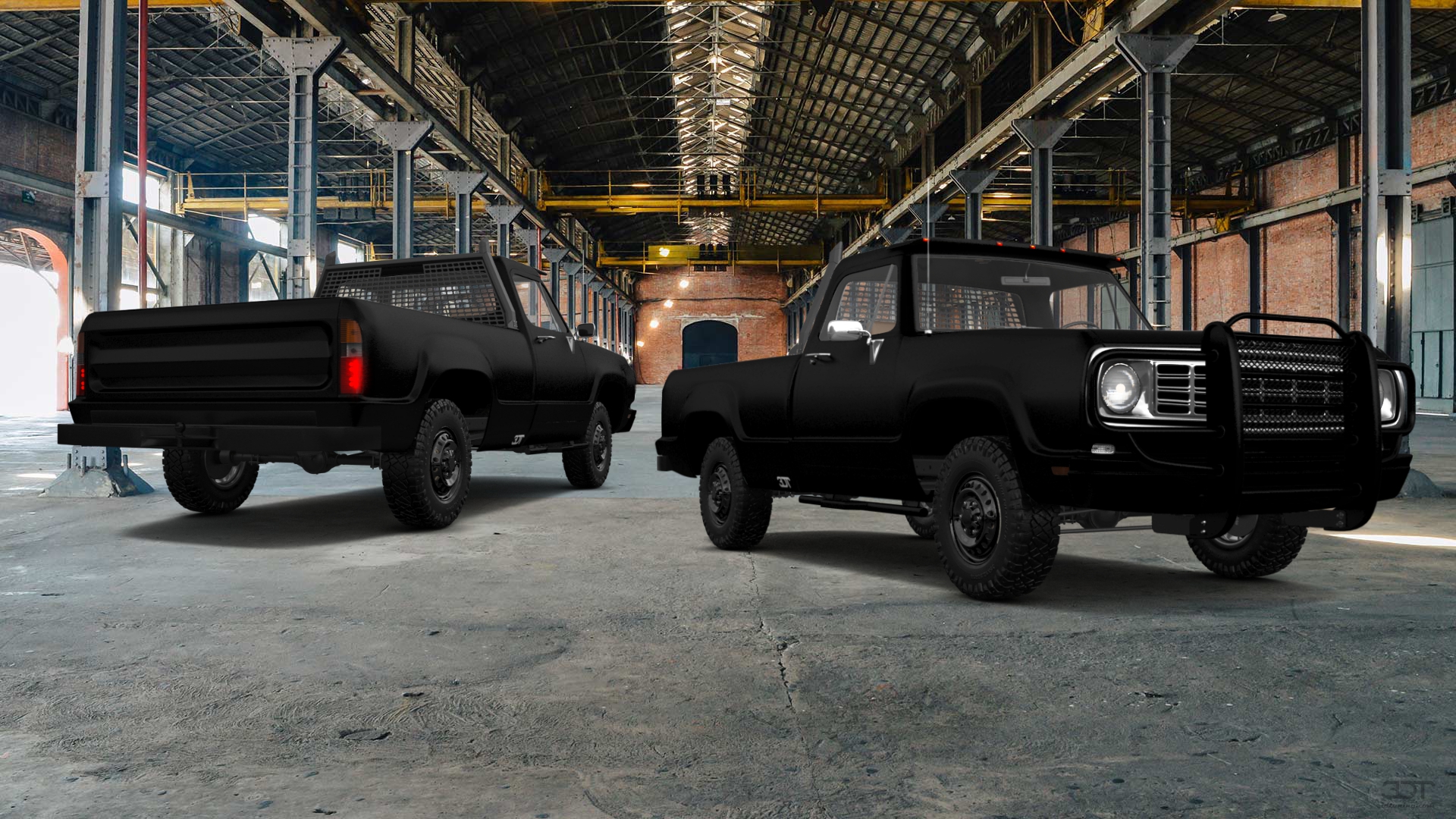 Dodge Power Wagon W200 2 Door pickup truck 1972 tuning