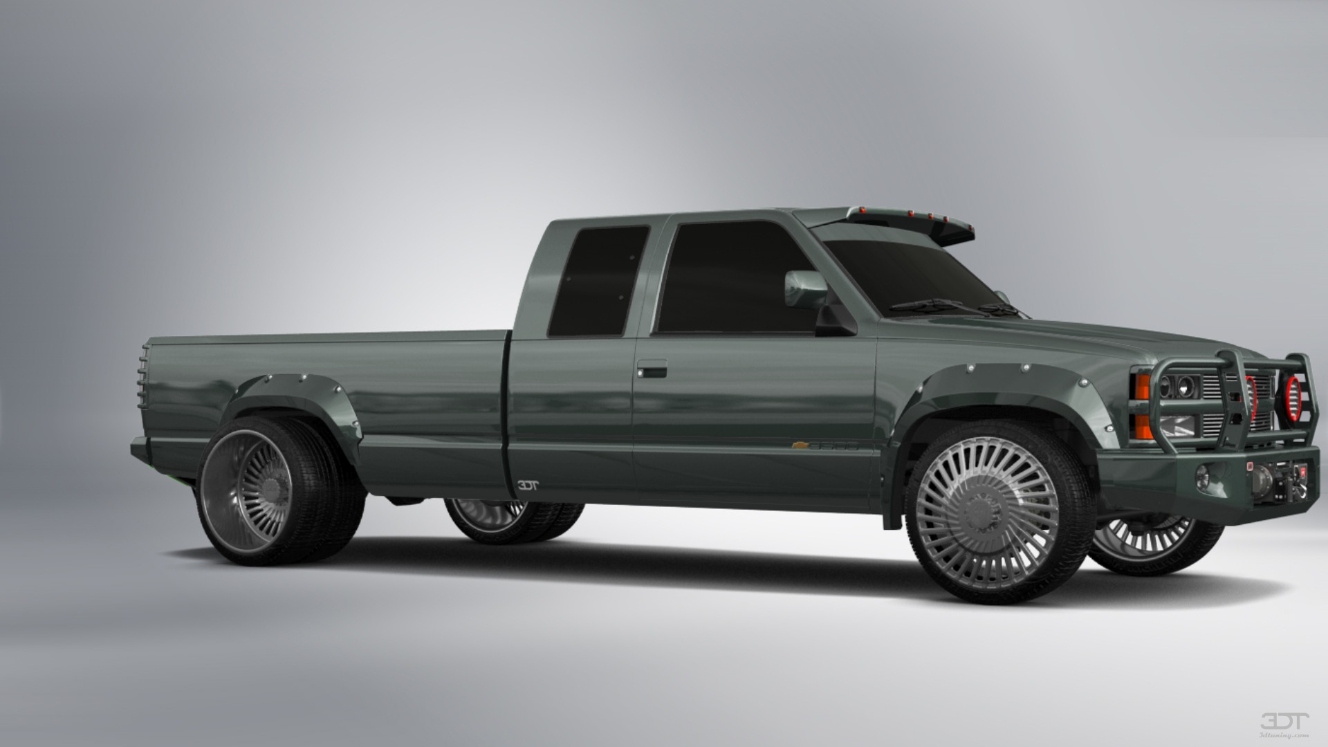 Chevrolet K3500 Extended Cab Pickup Truck 1988