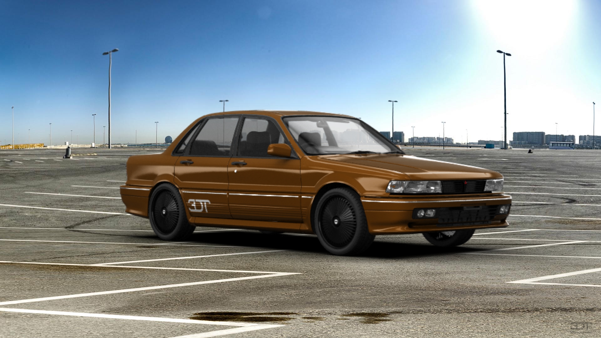 Mitsubishi Galant Sedan 1987 tuning