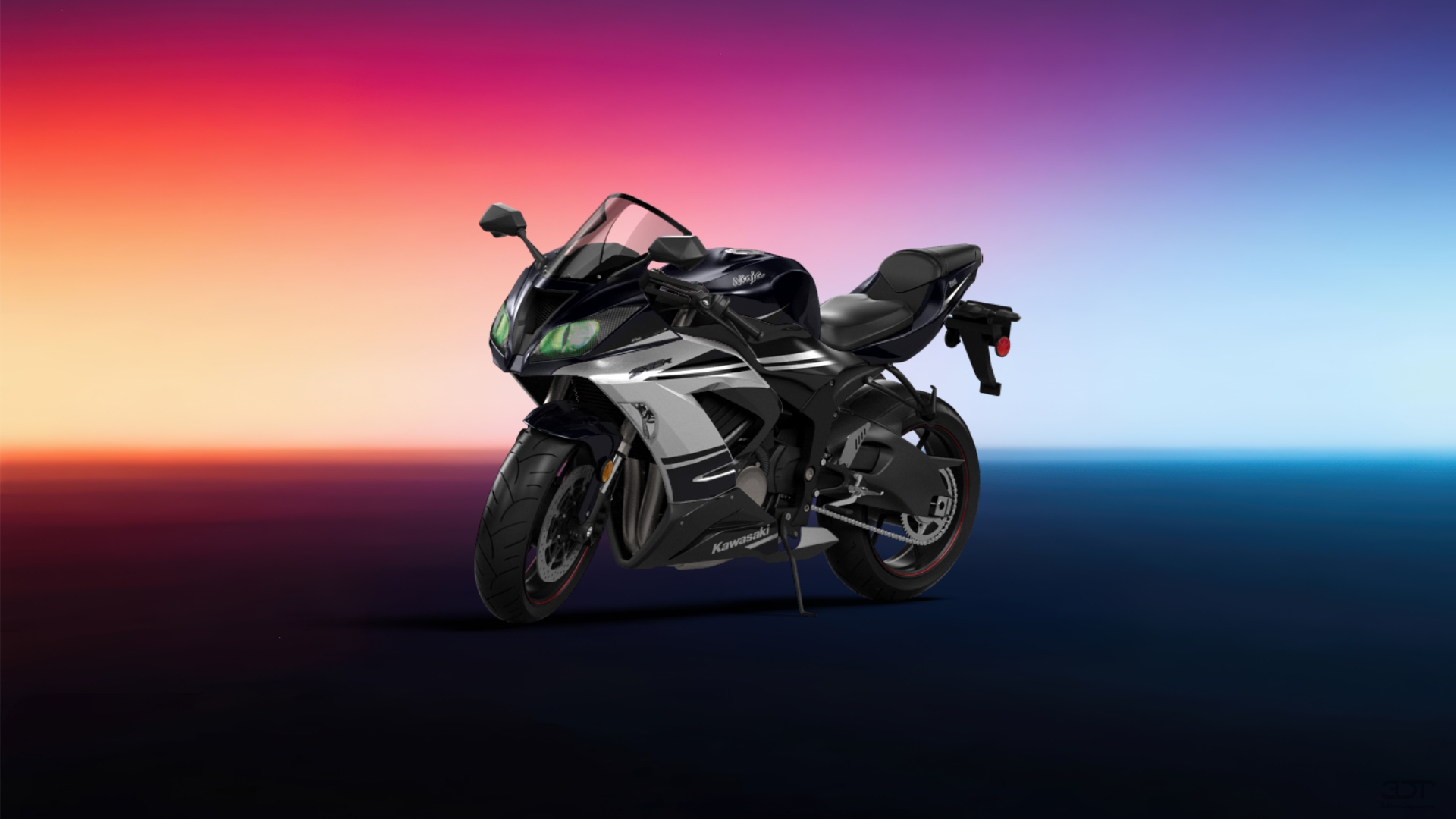 Kawasaki Ninja ZX 6R Sport Bike 2015