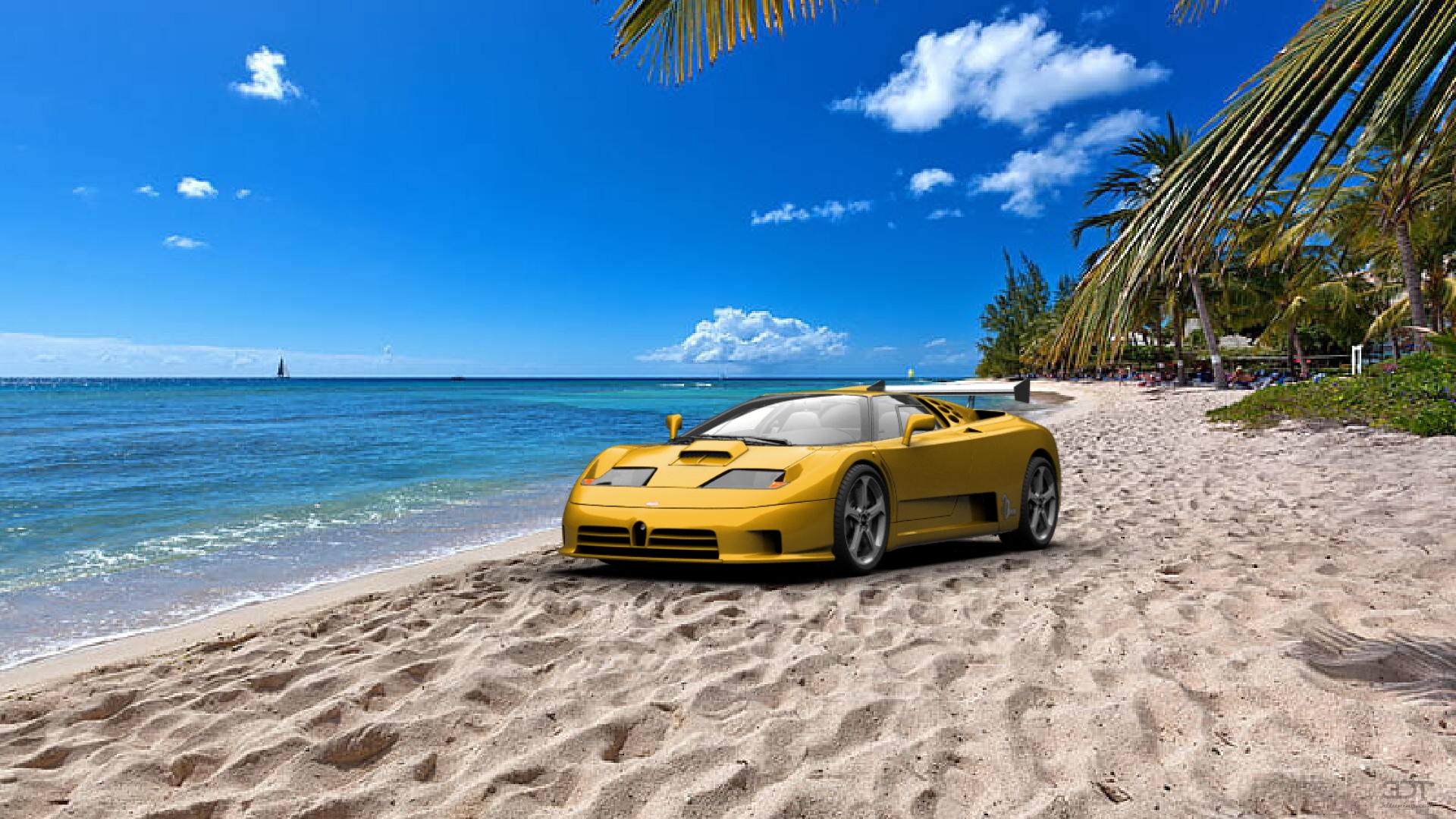 Bugatti EB110 Coupe 1992 tuning