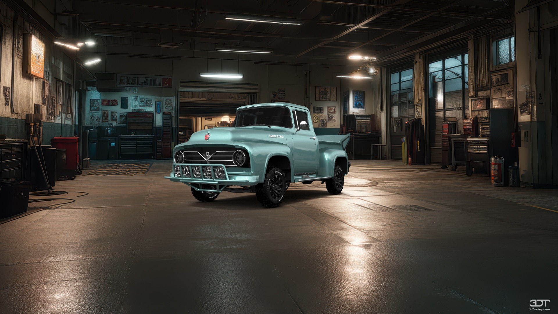 Ford F-100 2 Door truck 1956 tuning