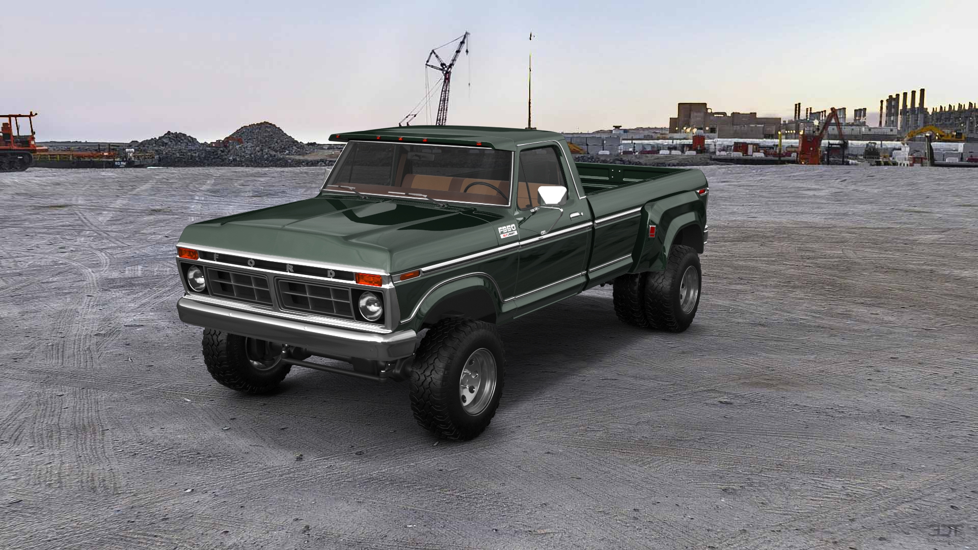 Ford F-350 Dually 2 Door pickup truck 1974